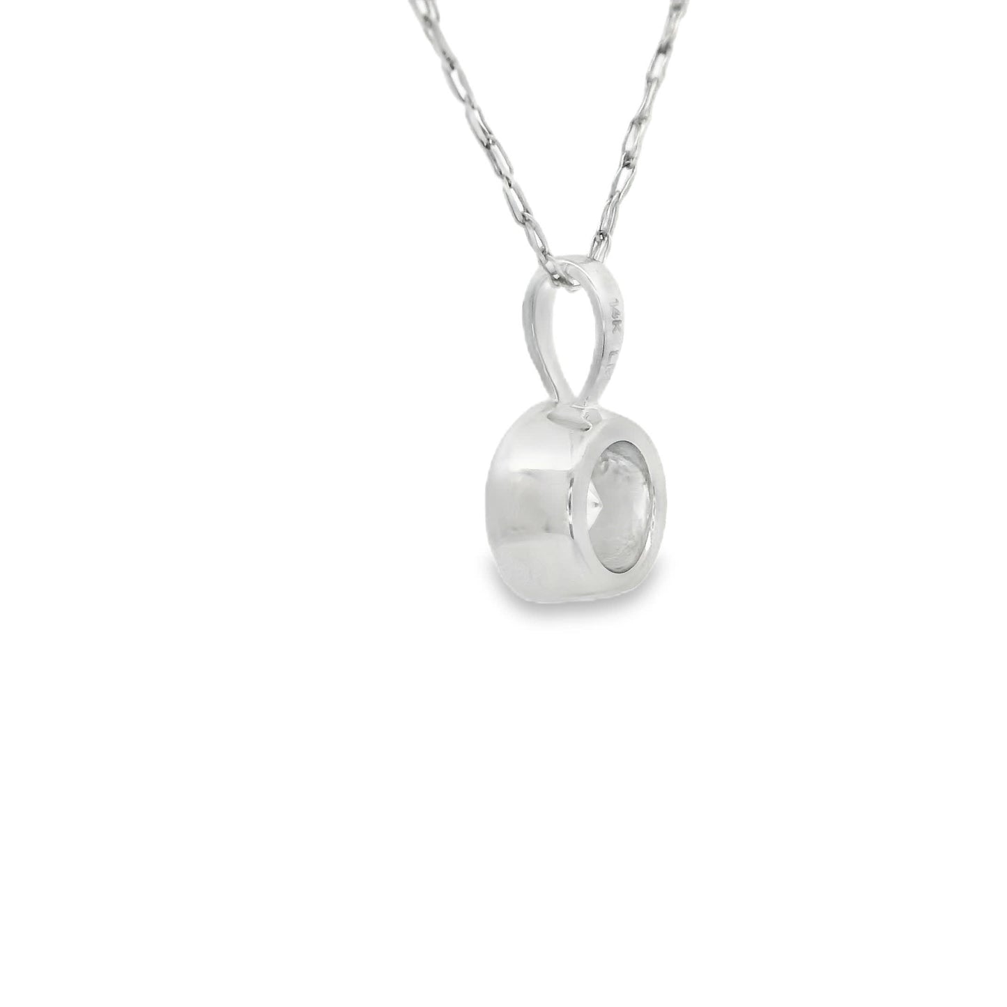 1/4Ct 14K Elegant Gold Pendant