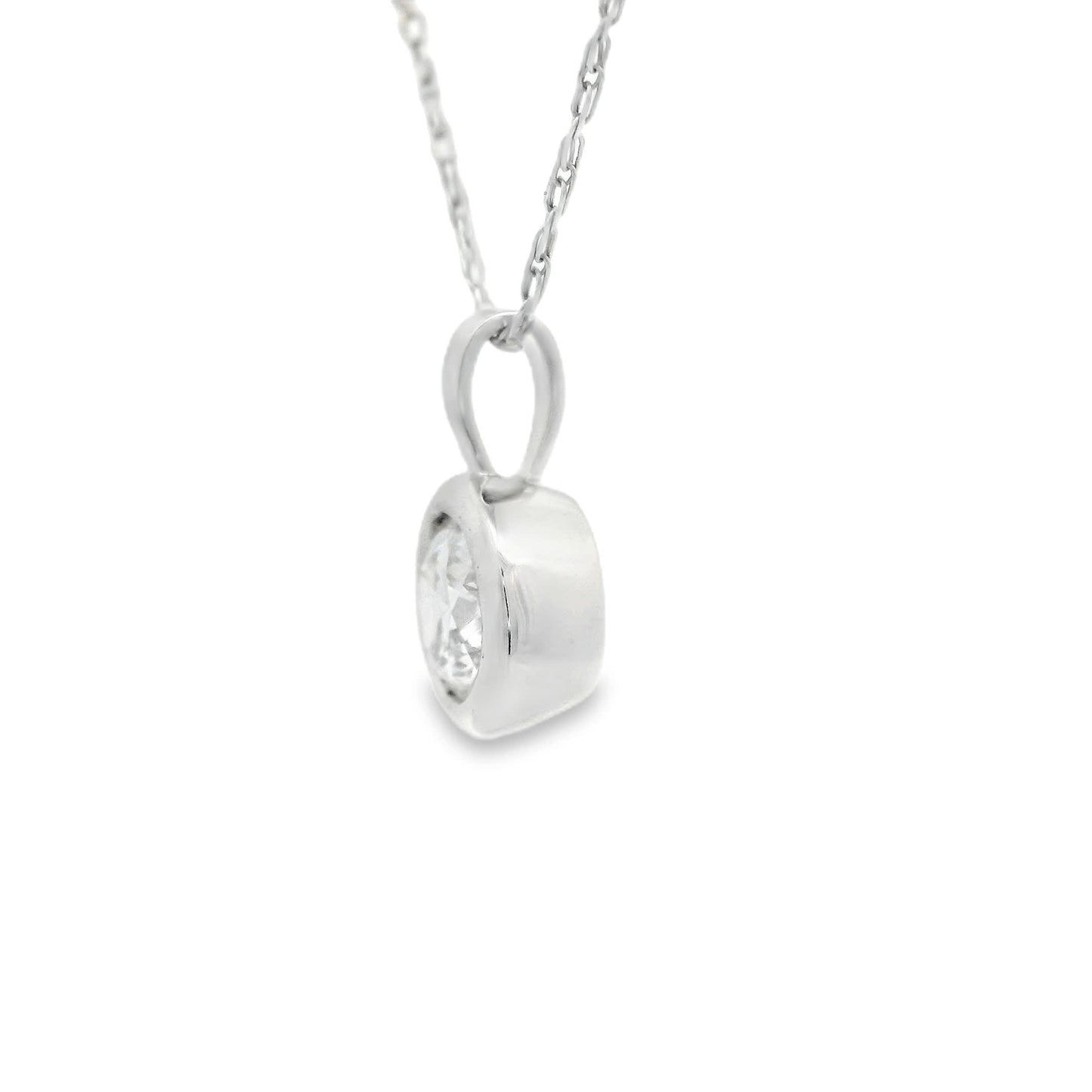 0.33 Carat 14K Gold Round