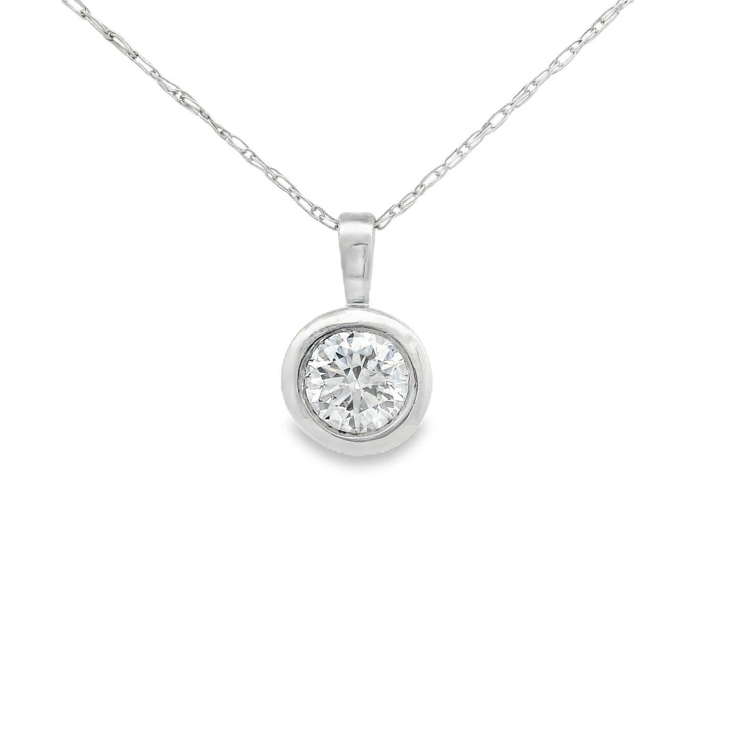 0.33 Carat 14K Gold Round