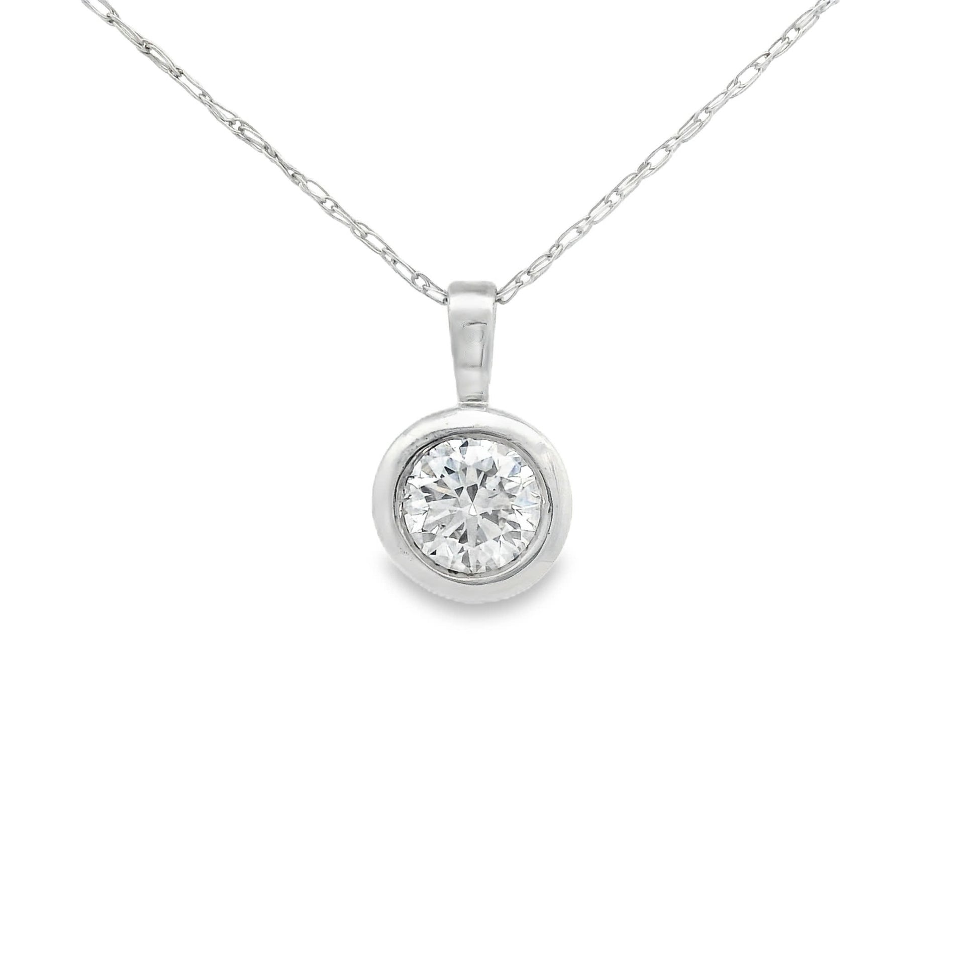 0.33 Carat 14K Gold Round