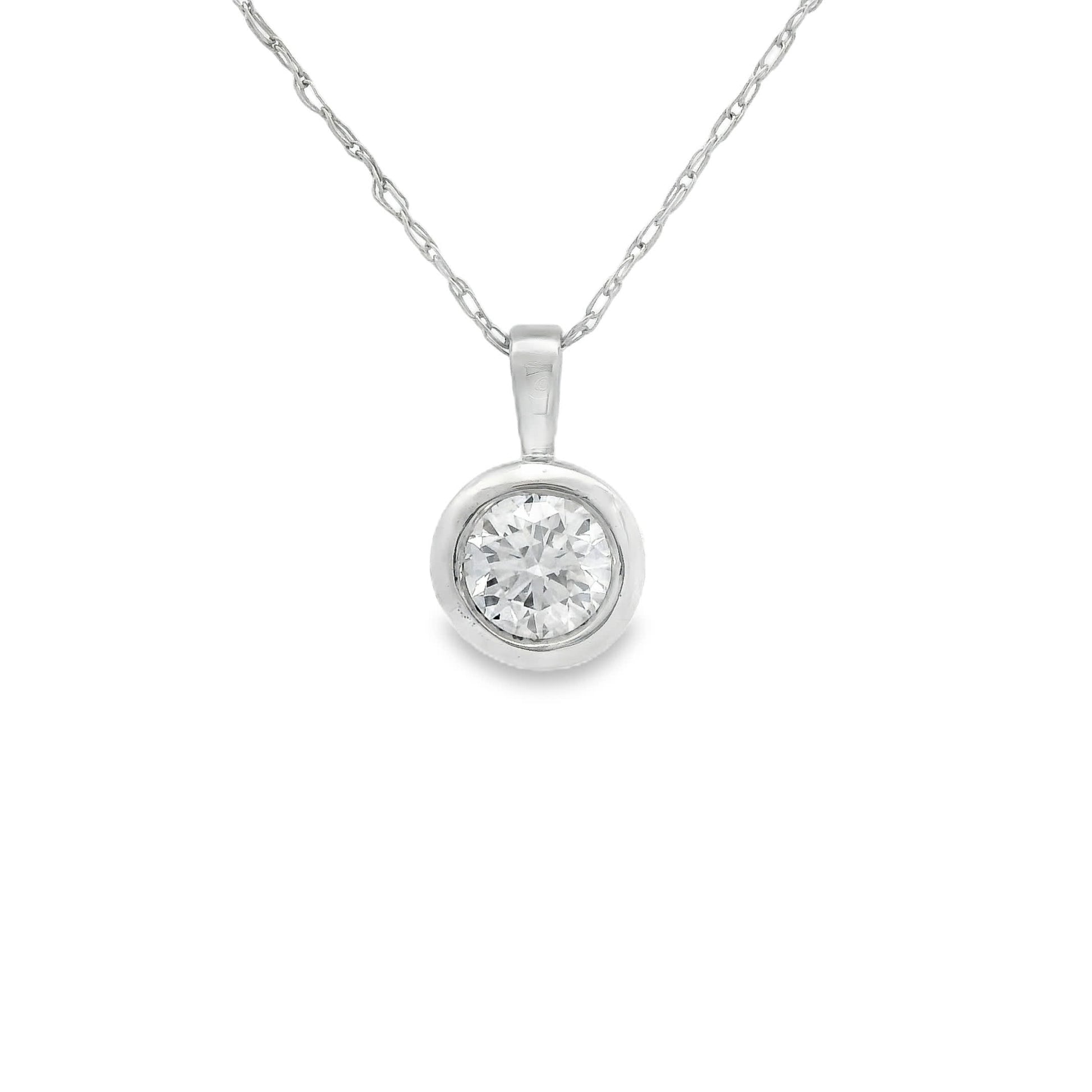 0.33 Carat 14K Gold Round