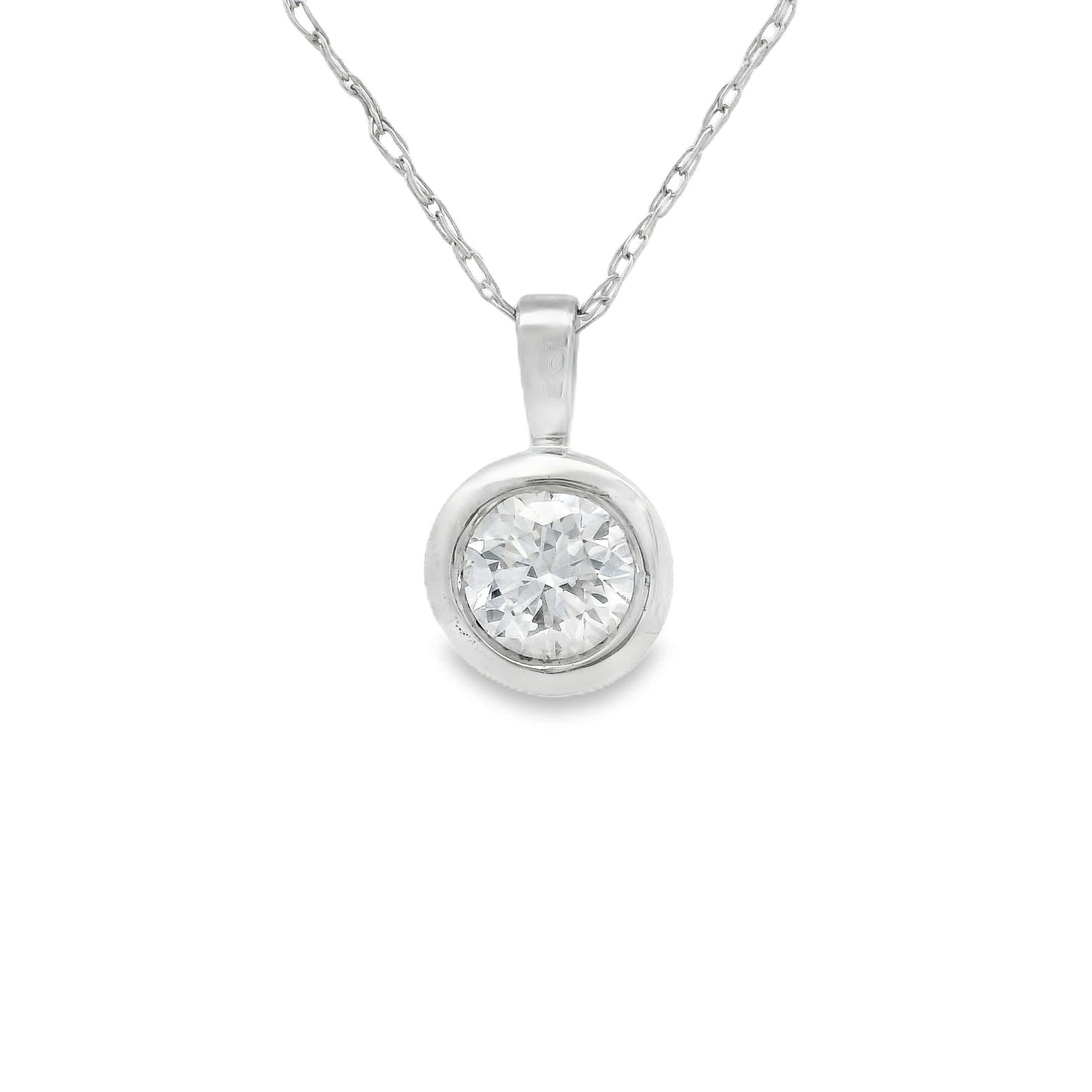 0.33 Carat 14K Gold Round