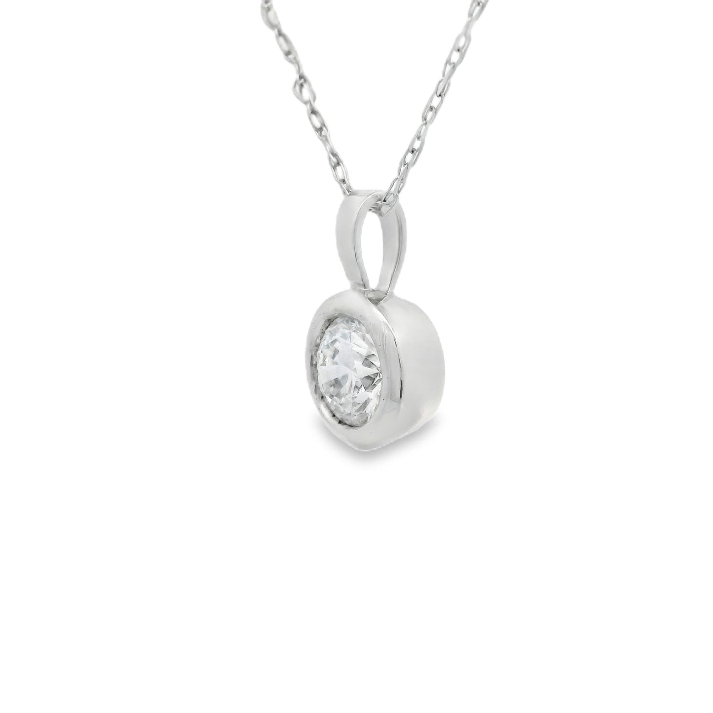 0.33 Carat 14K Gold Round