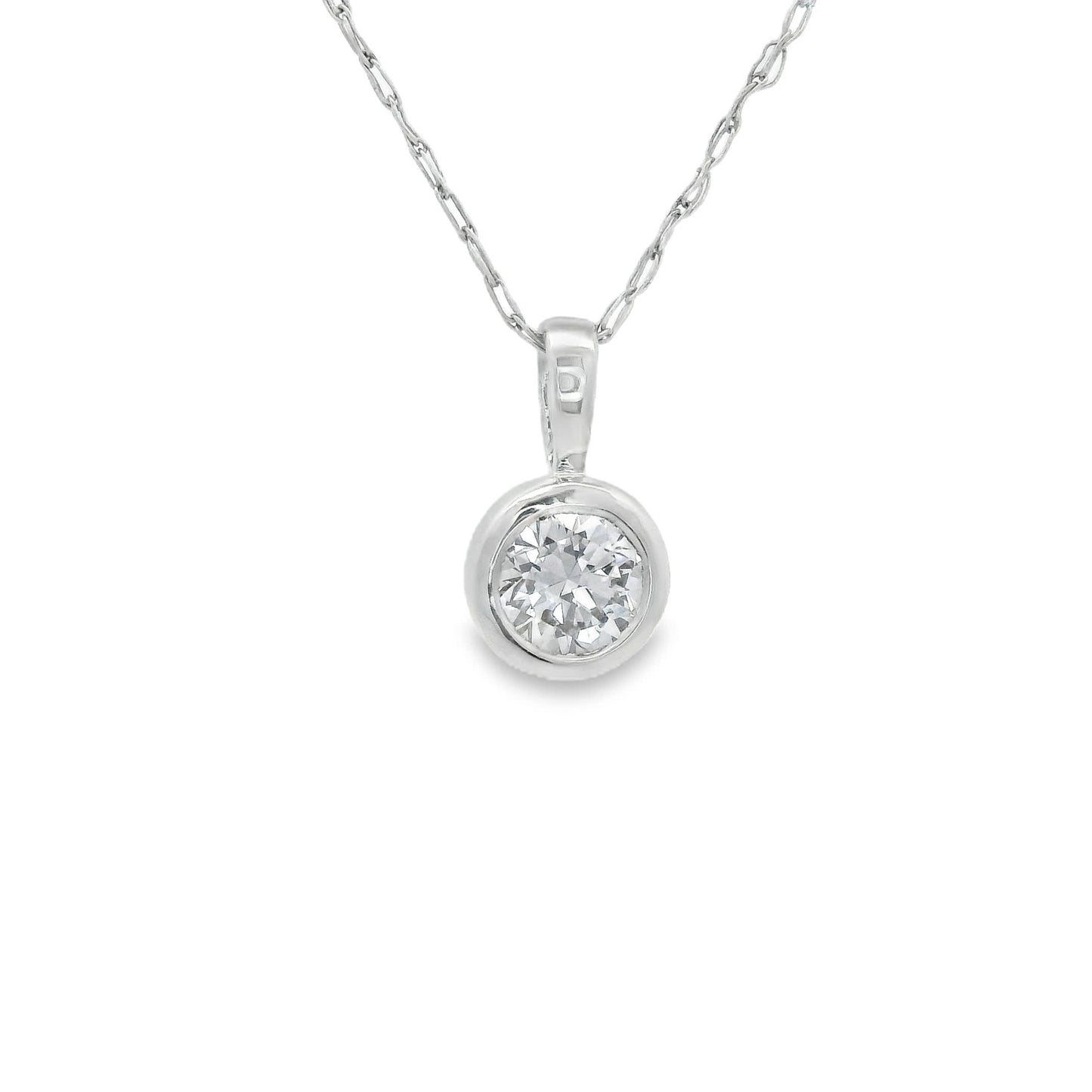 0.33 Carat 14K Gold Round