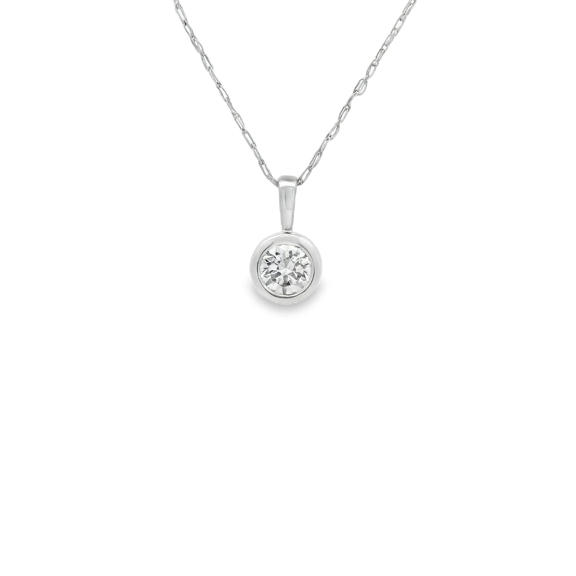 0.33 Carat 14K Gold Round