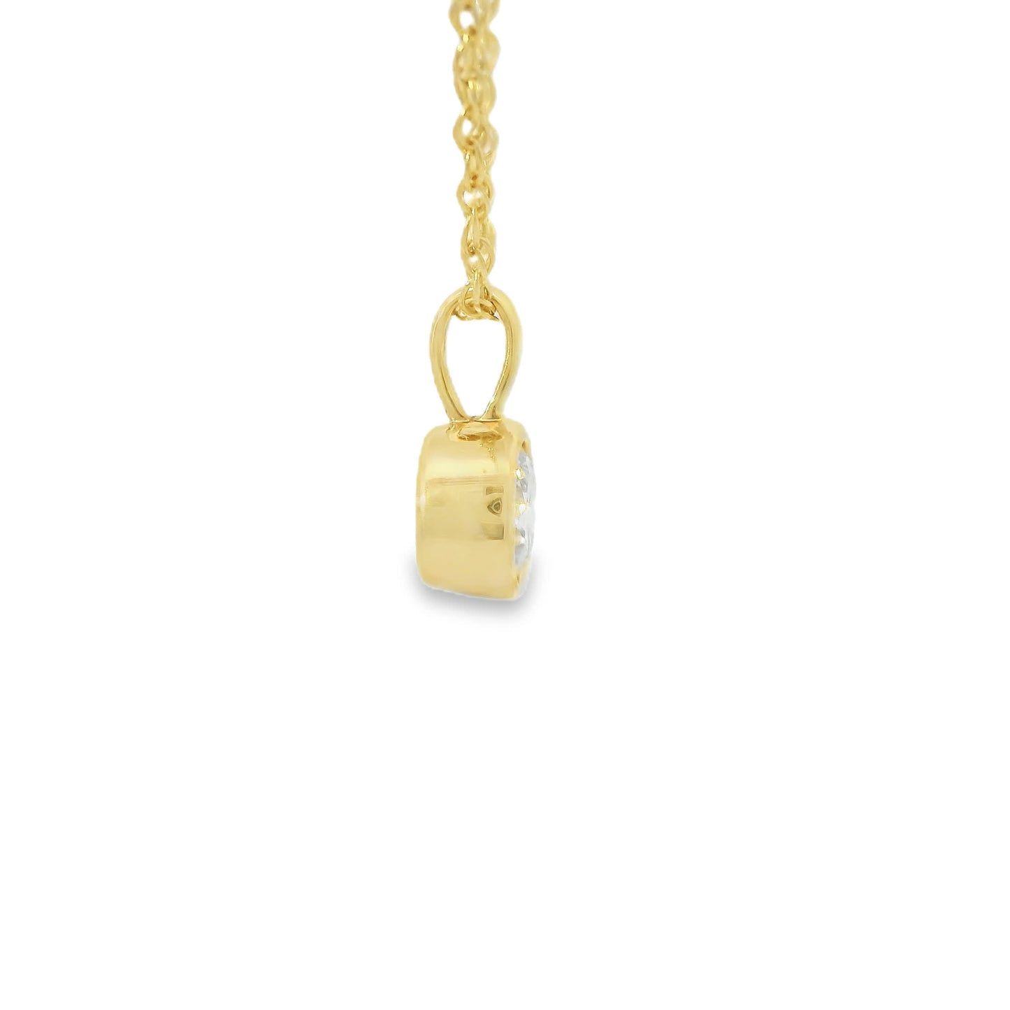 0.33 Carat 14K Gold Round