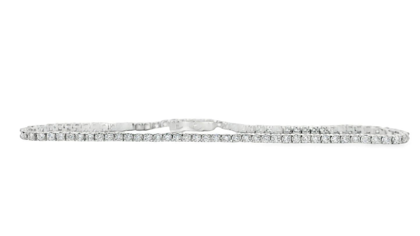 1.00ct 14K Gold Diamond Tennis Bracelet