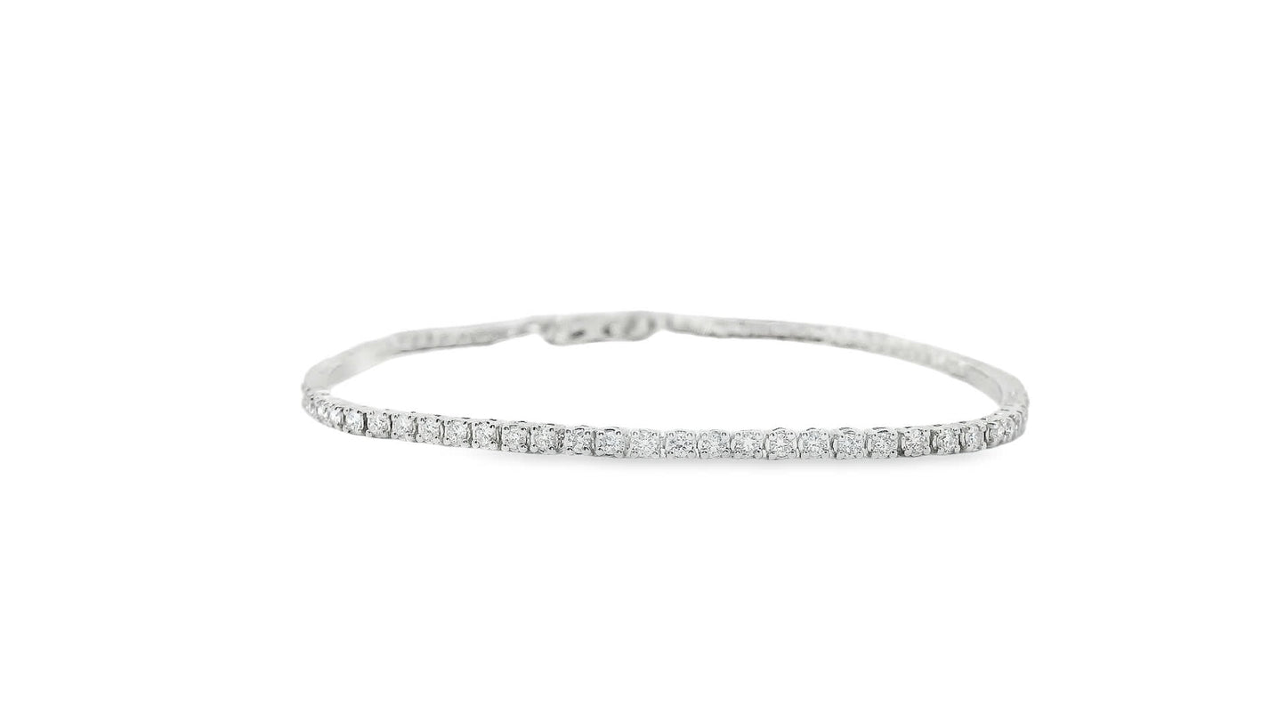 1.00ct 14K Gold Diamond Tennis Bracelet