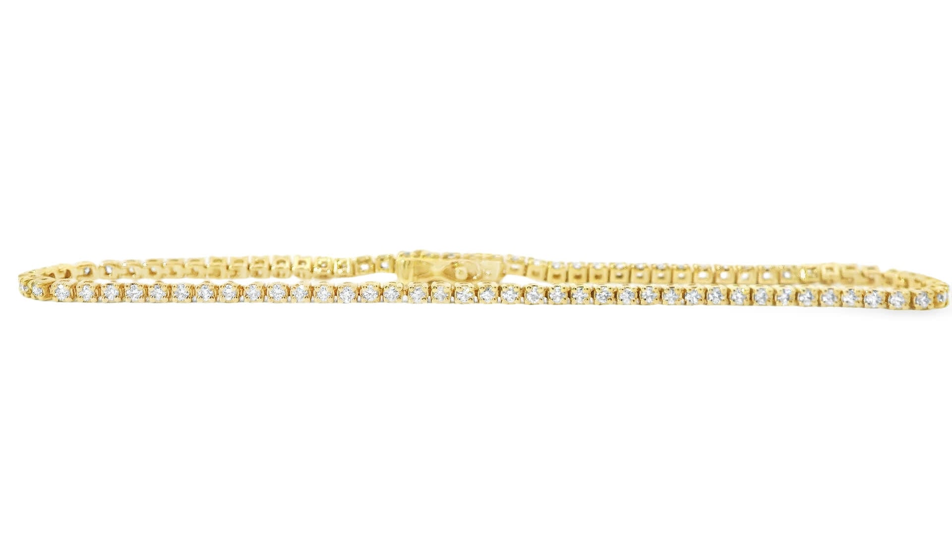 1.00ct 14K Gold Diamond Tennis Bracelet