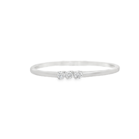 0.05ct Lab-Grown Diamond Ring in 14K Gold