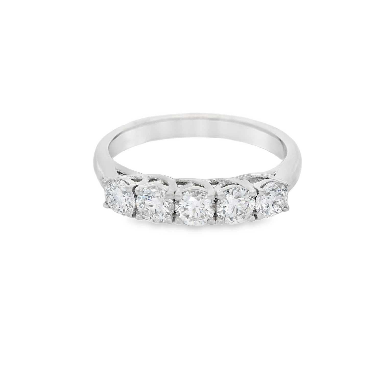 0.75ct Lab-Grown Diamond Anniversary Band in 14K Gold