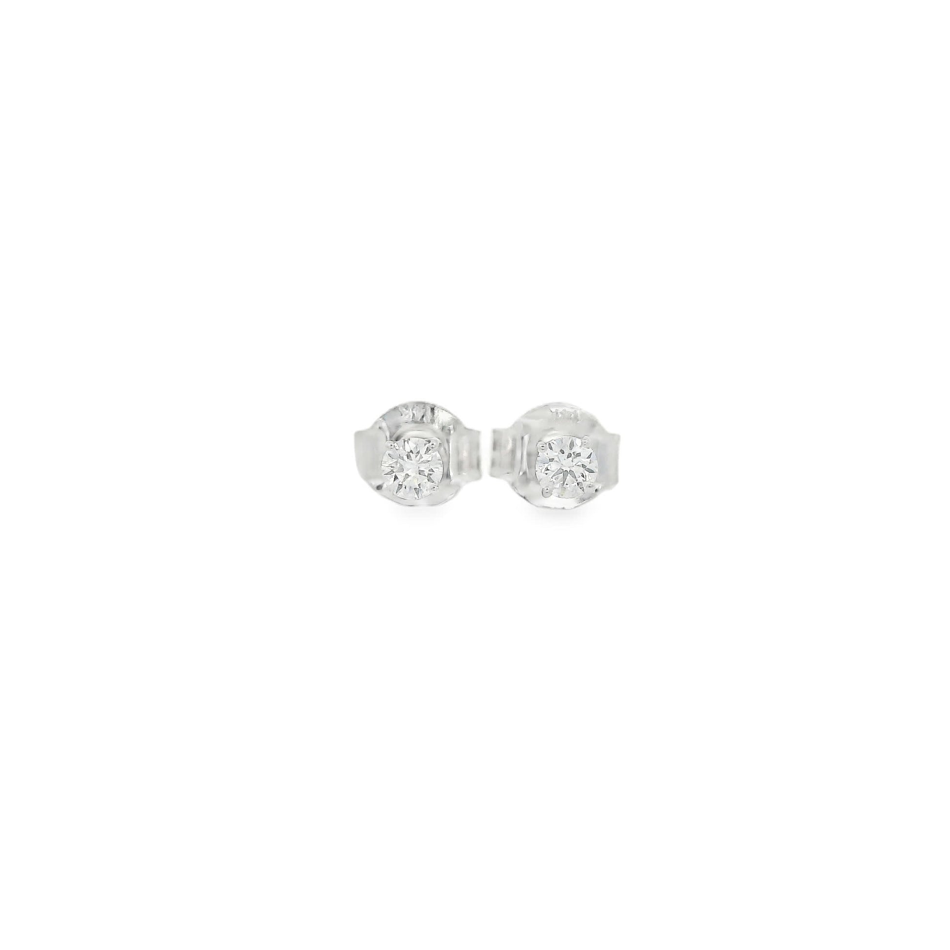 0.16 Carat 14K Gold Diamond Stud Earring