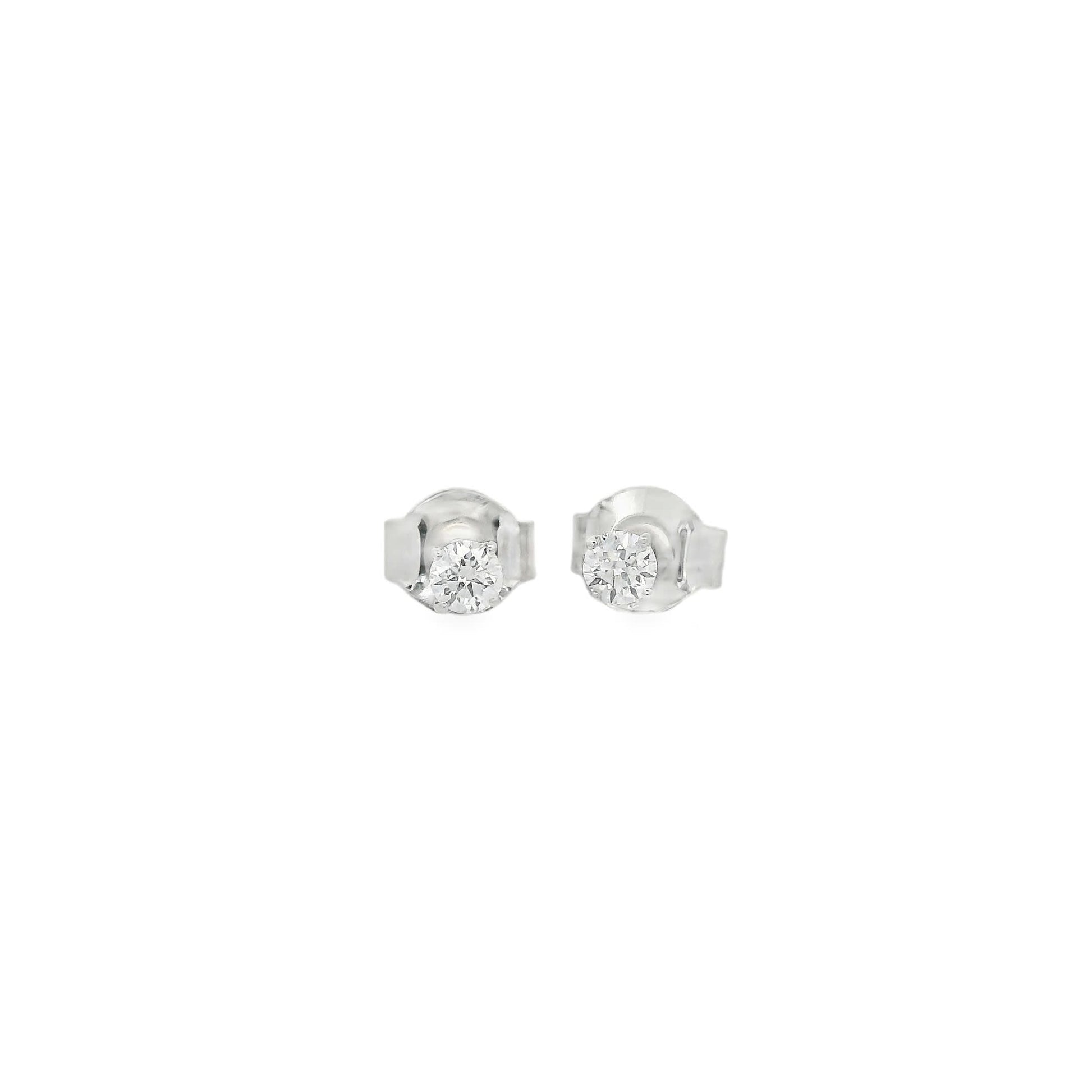0.16 Carat 14K Gold Diamond Stud Earring