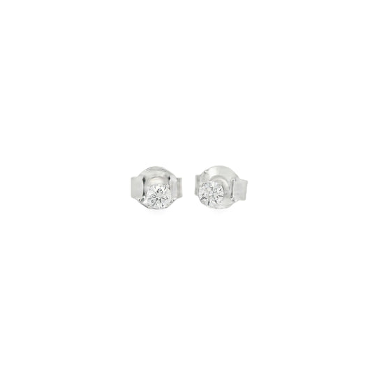 0.16 Carat 14K Gold Diamond Stud Earring