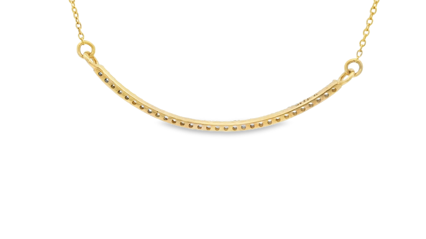 0.22ct Diamond Pendant in 14K Gold