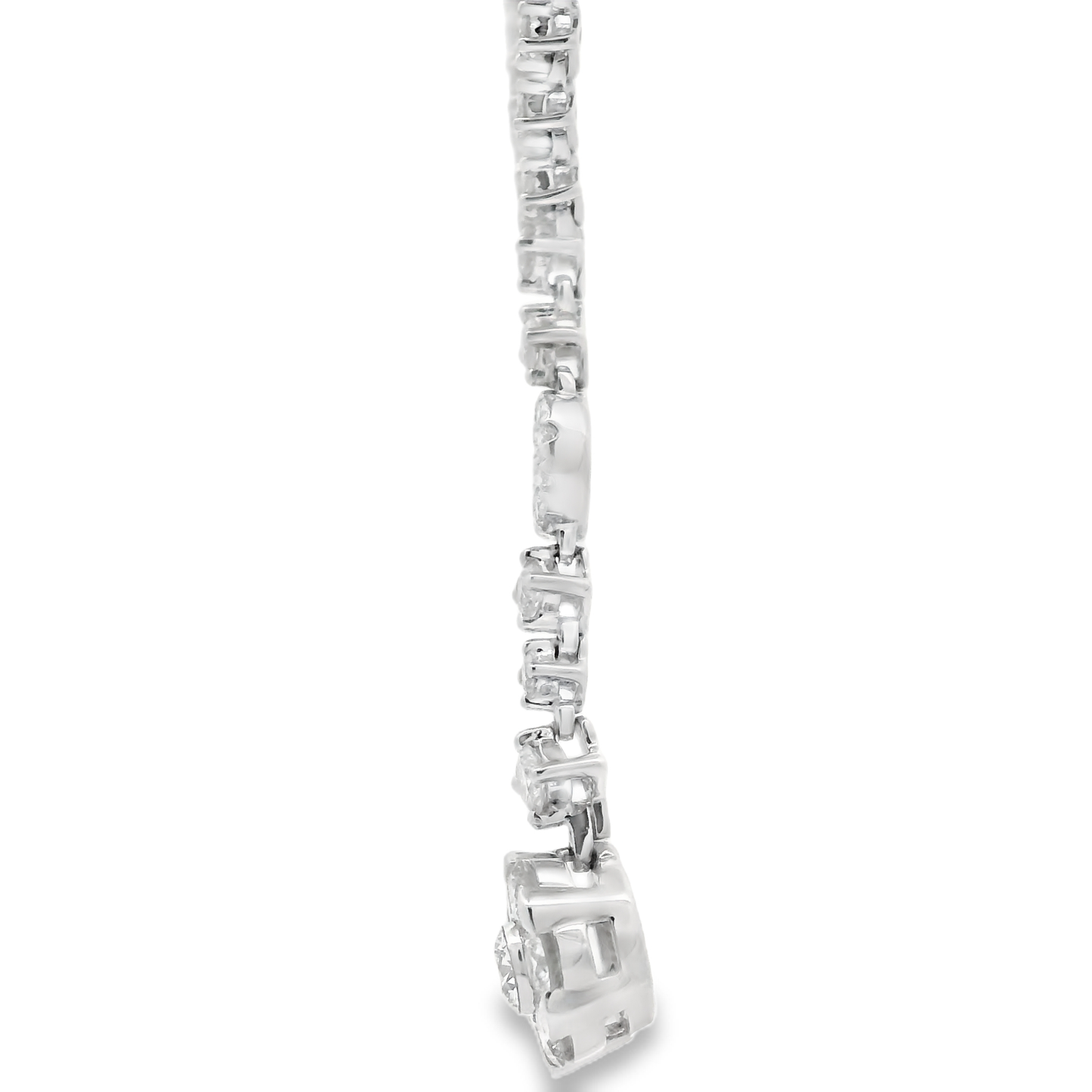 1.33ct Diamond Pendant in 14K White Gold
