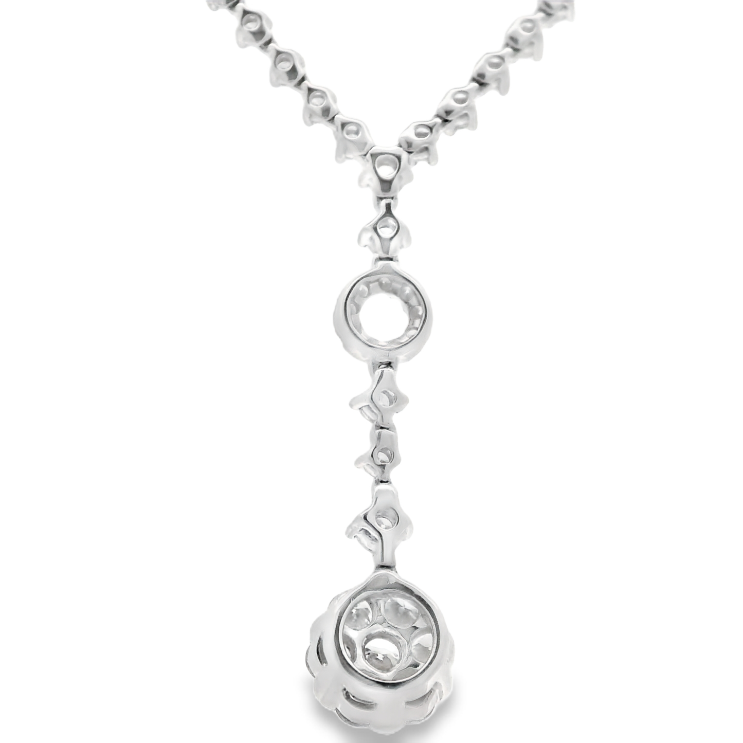 1.33ct Diamond Pendant in 14K White Gold