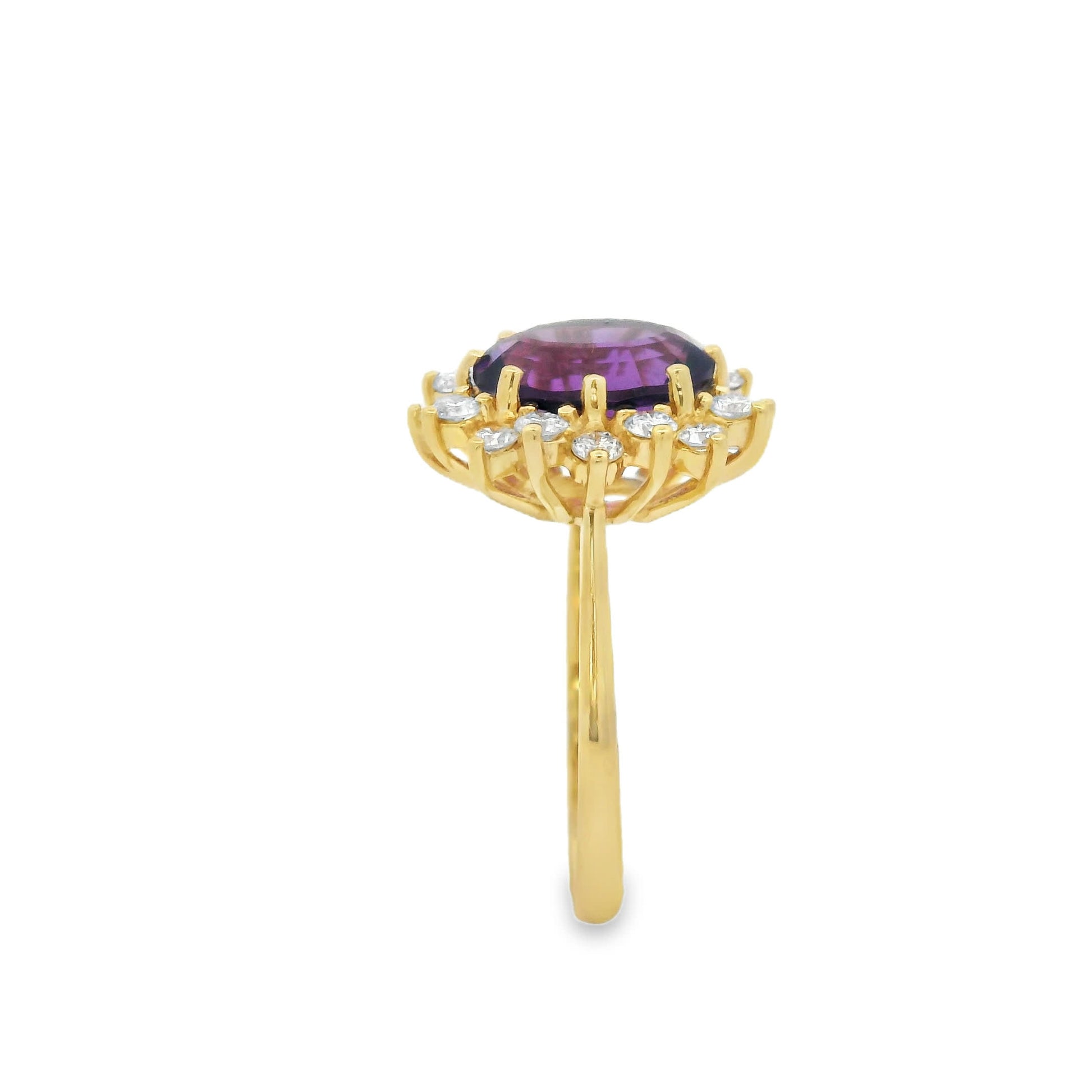14K Yellow Gold Diamond Ring (5.36 Carat)