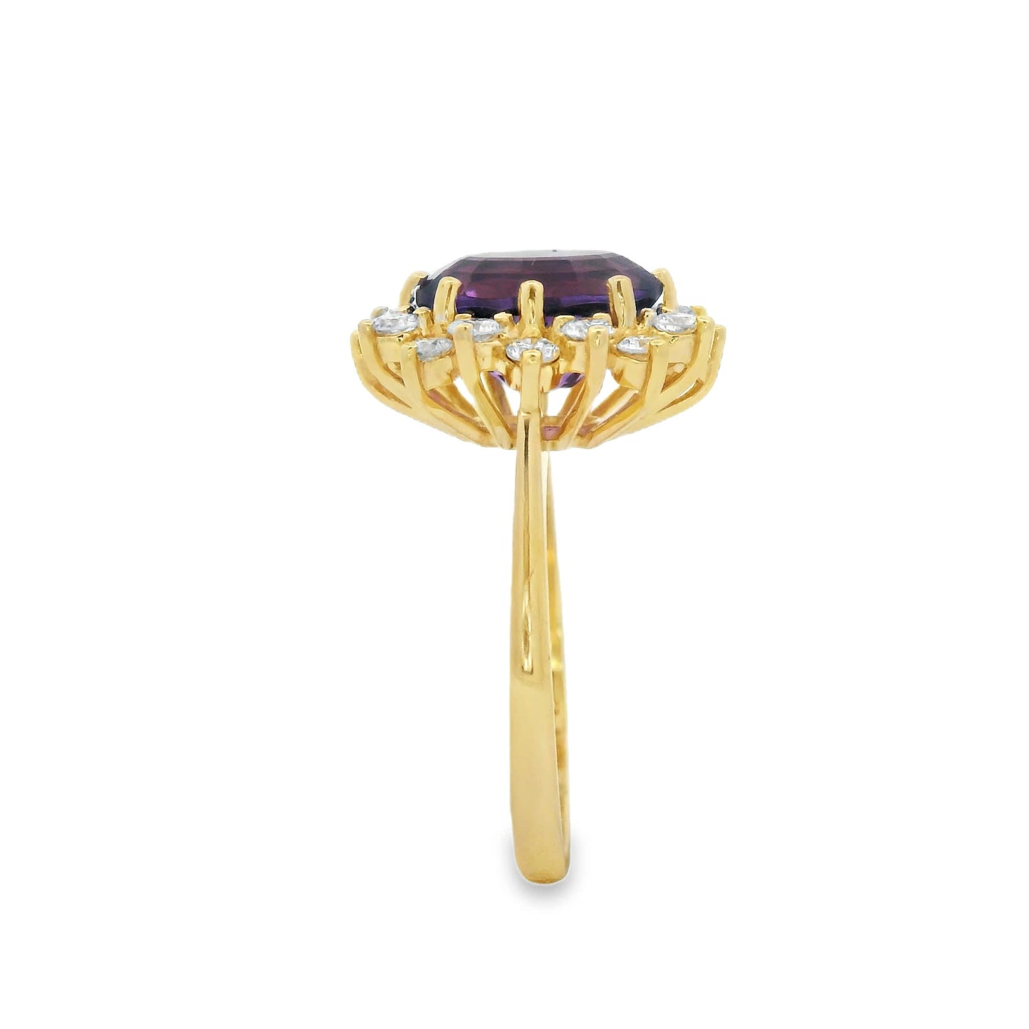 14K Yellow Gold Diamond Ring (5.36 Carat)