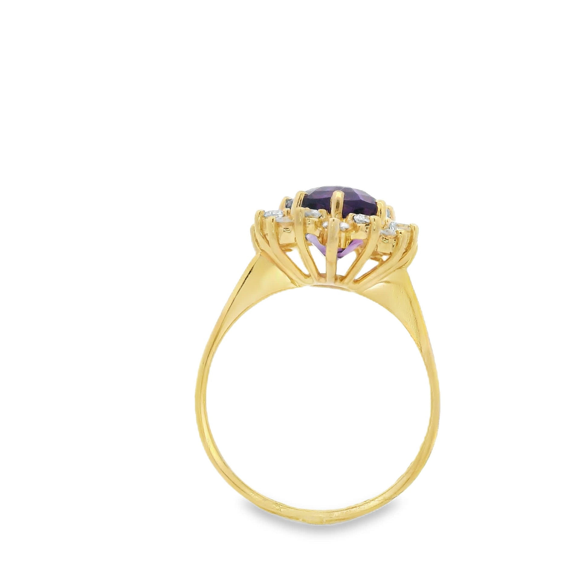 14K Yellow Gold Diamond Ring (5.36 Carat)