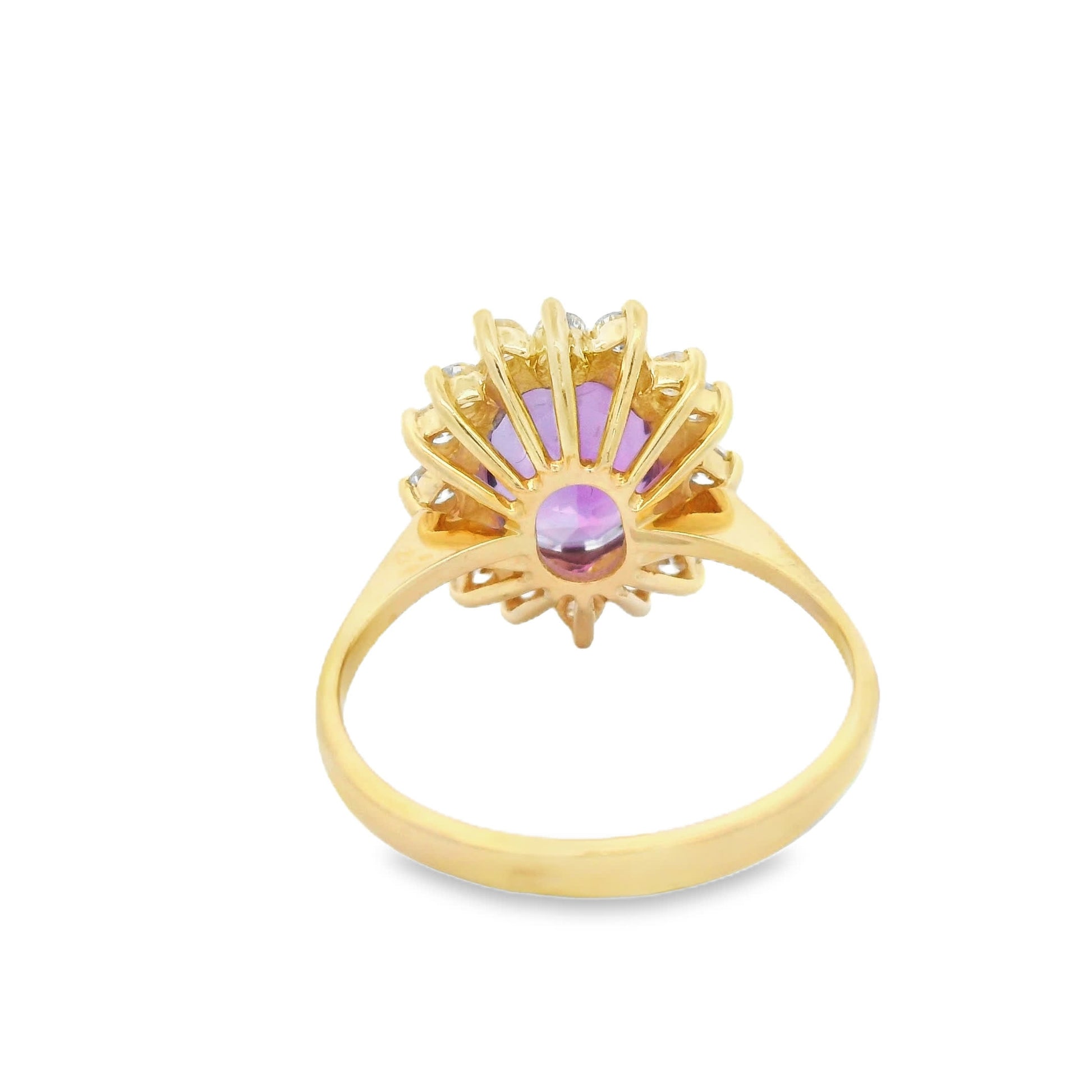 14K Yellow Gold Diamond Ring (5.36 Carat)