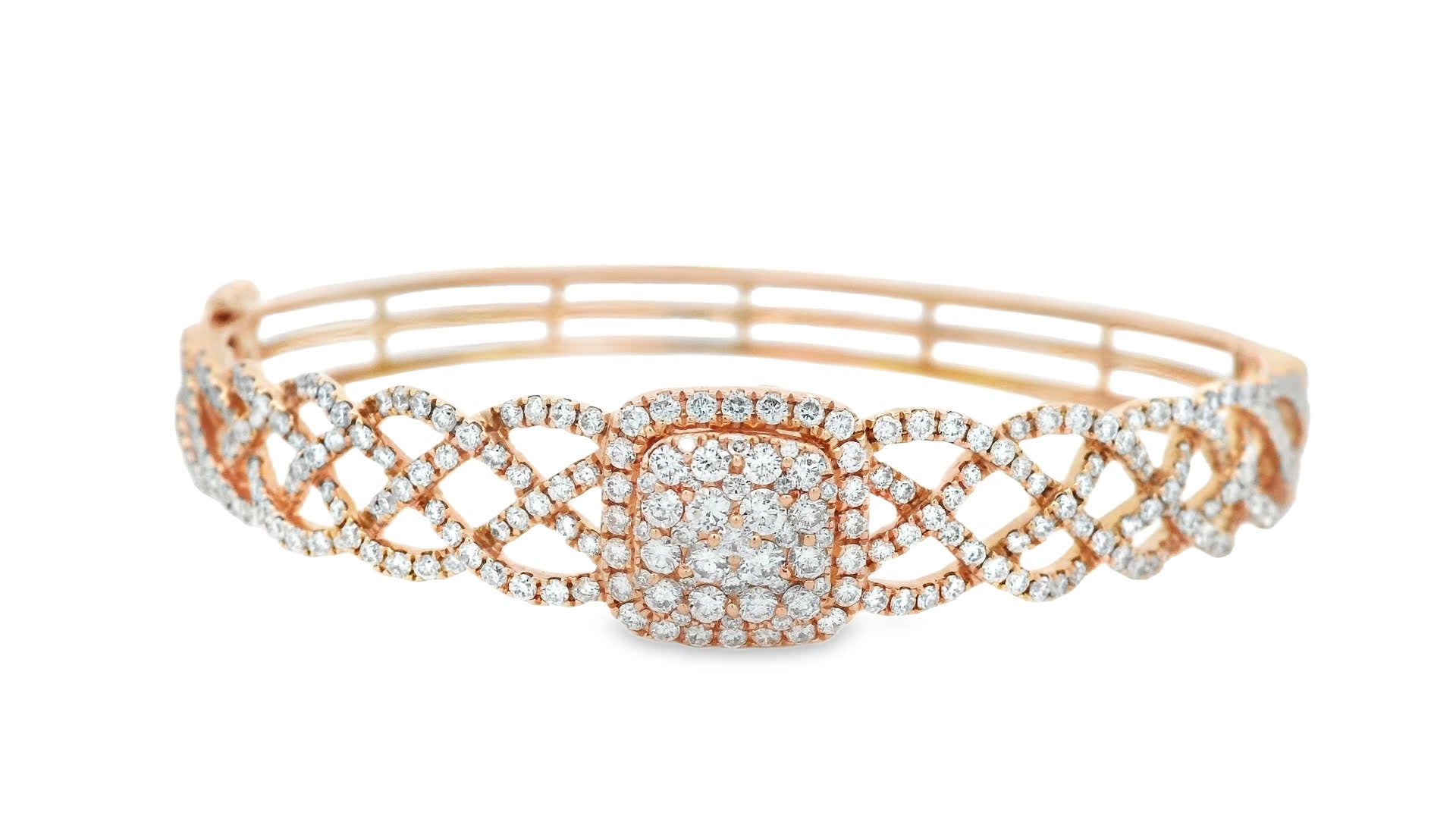 Elegant Gold Diamond Bracelet
