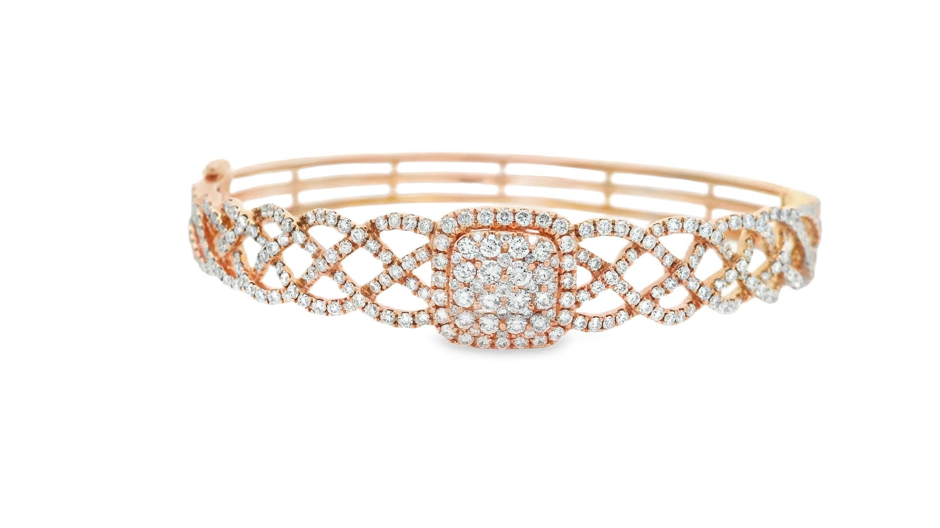 Elegant Gold Diamond Bracelet