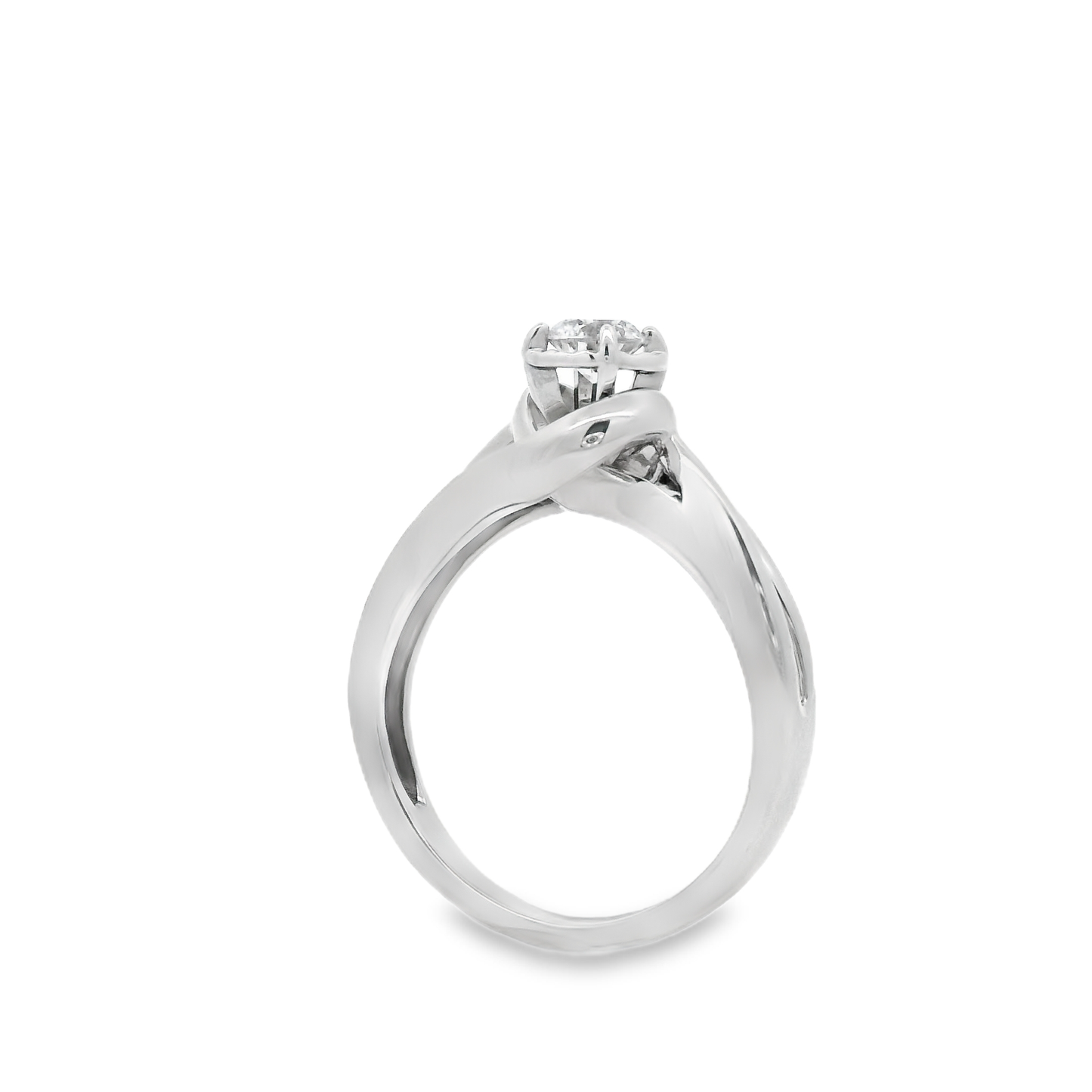 Solitaire Diamond Engagement Ring