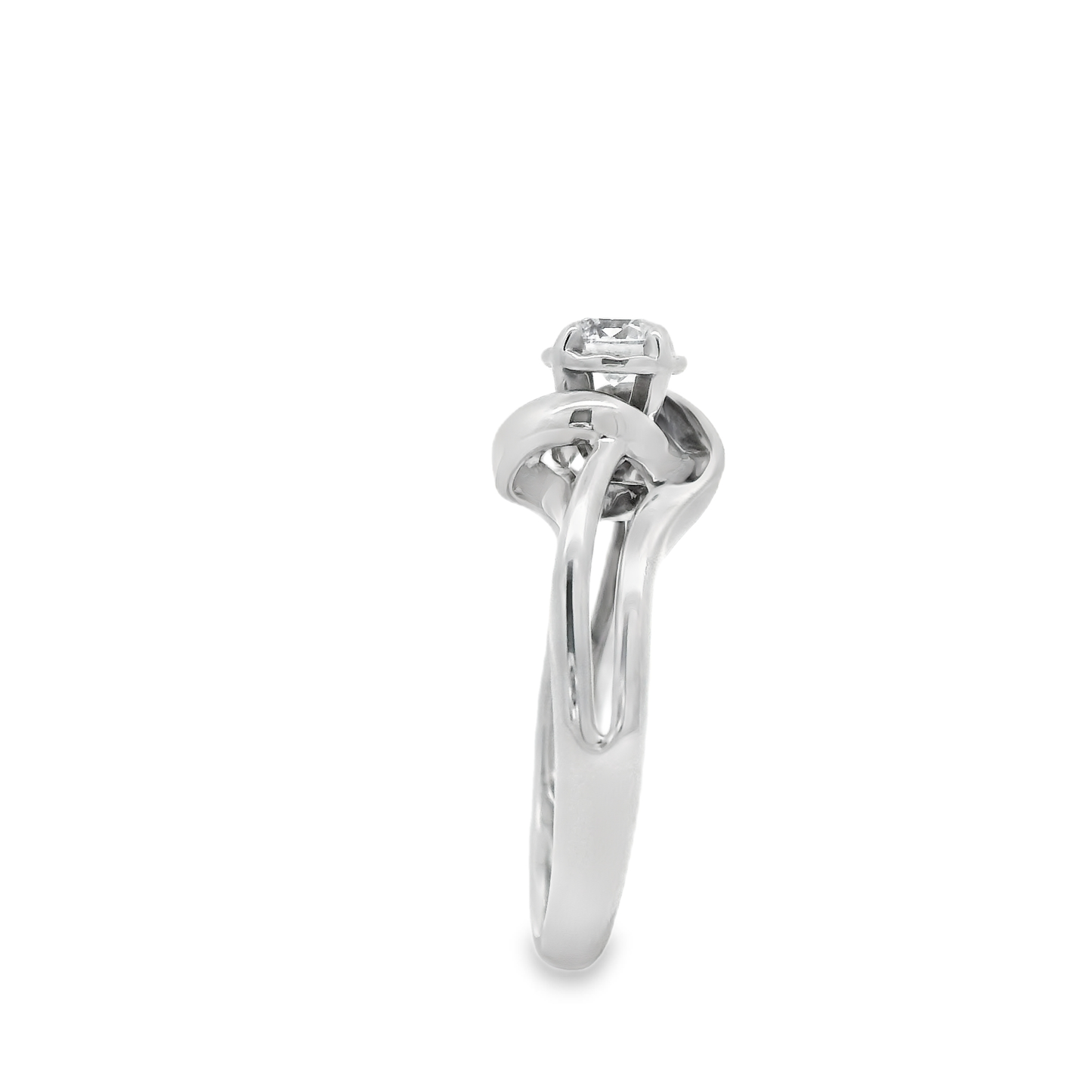 Solitaire Diamond Engagement Ring