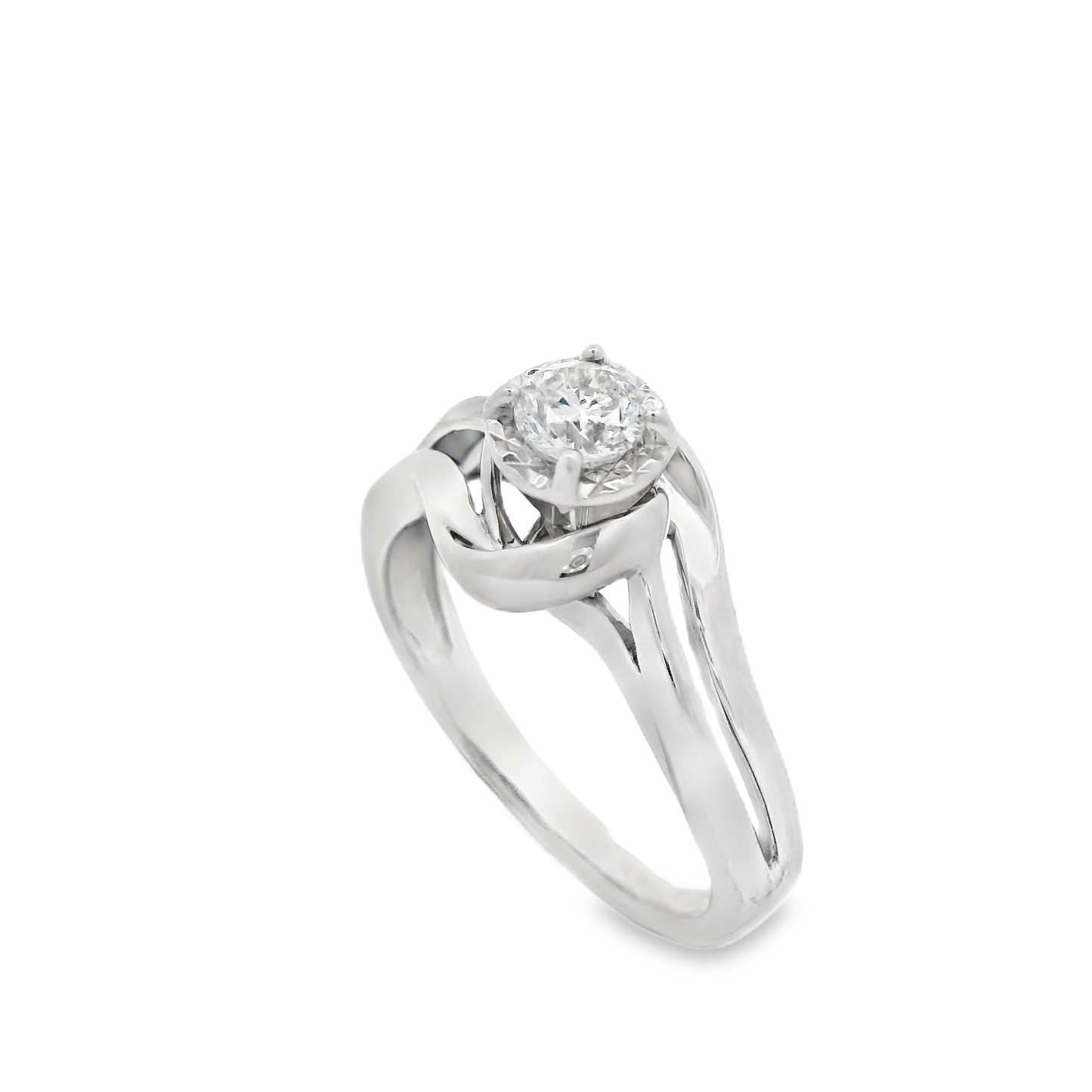 Solitaire Diamond Engagement Ring