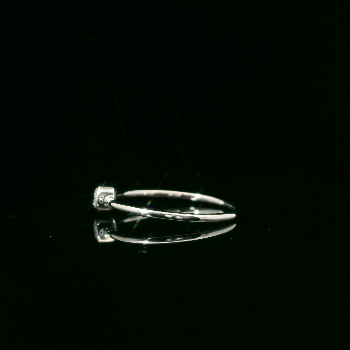 0.20ct Lab-Grown Round-Cut Diamond Ring in 14K Gold