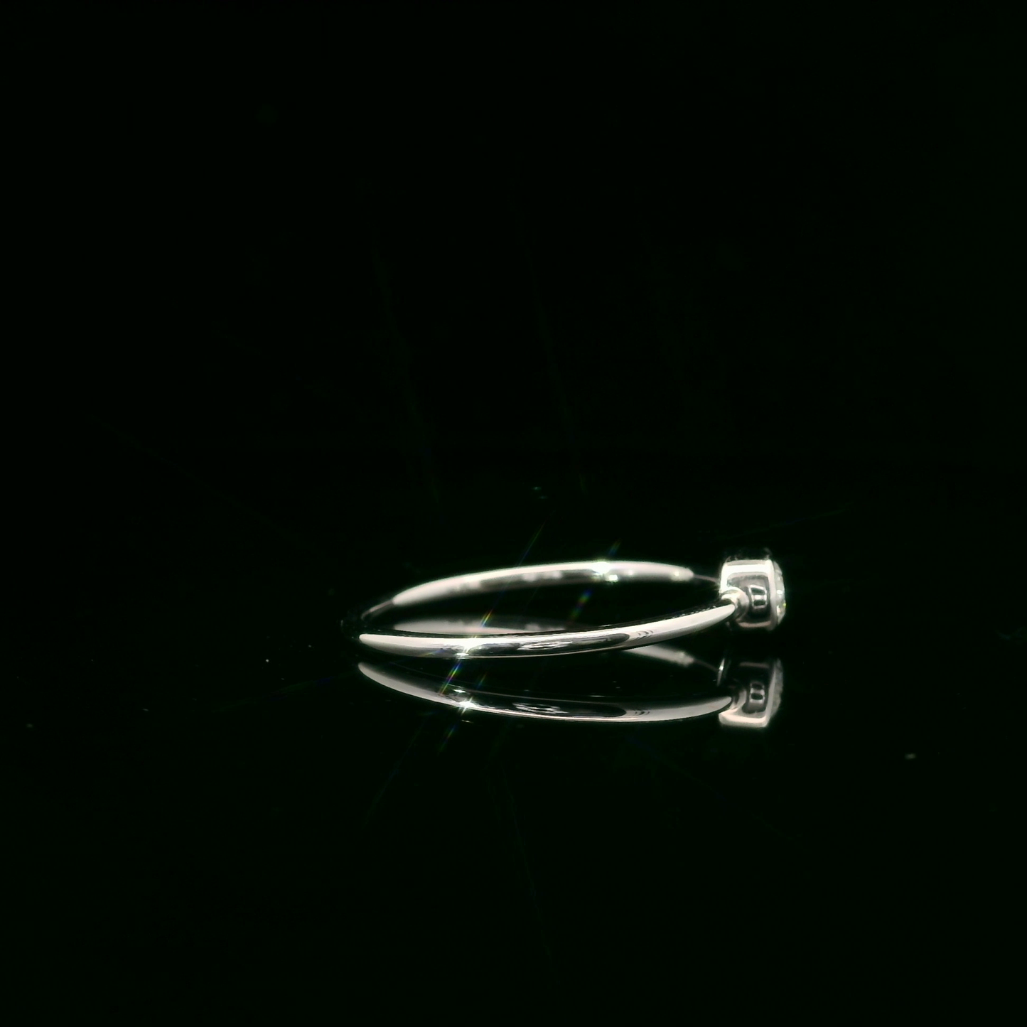 0.20ct Lab-Grown Round-Cut Diamond Ring in 14K Gold