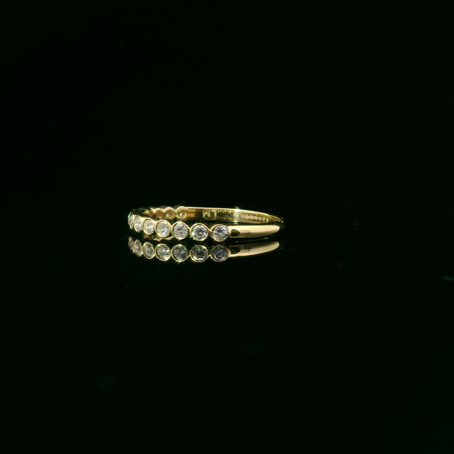 0.20ct Lab-Grown Round-Cut Diamond Ring in 14K Gold
