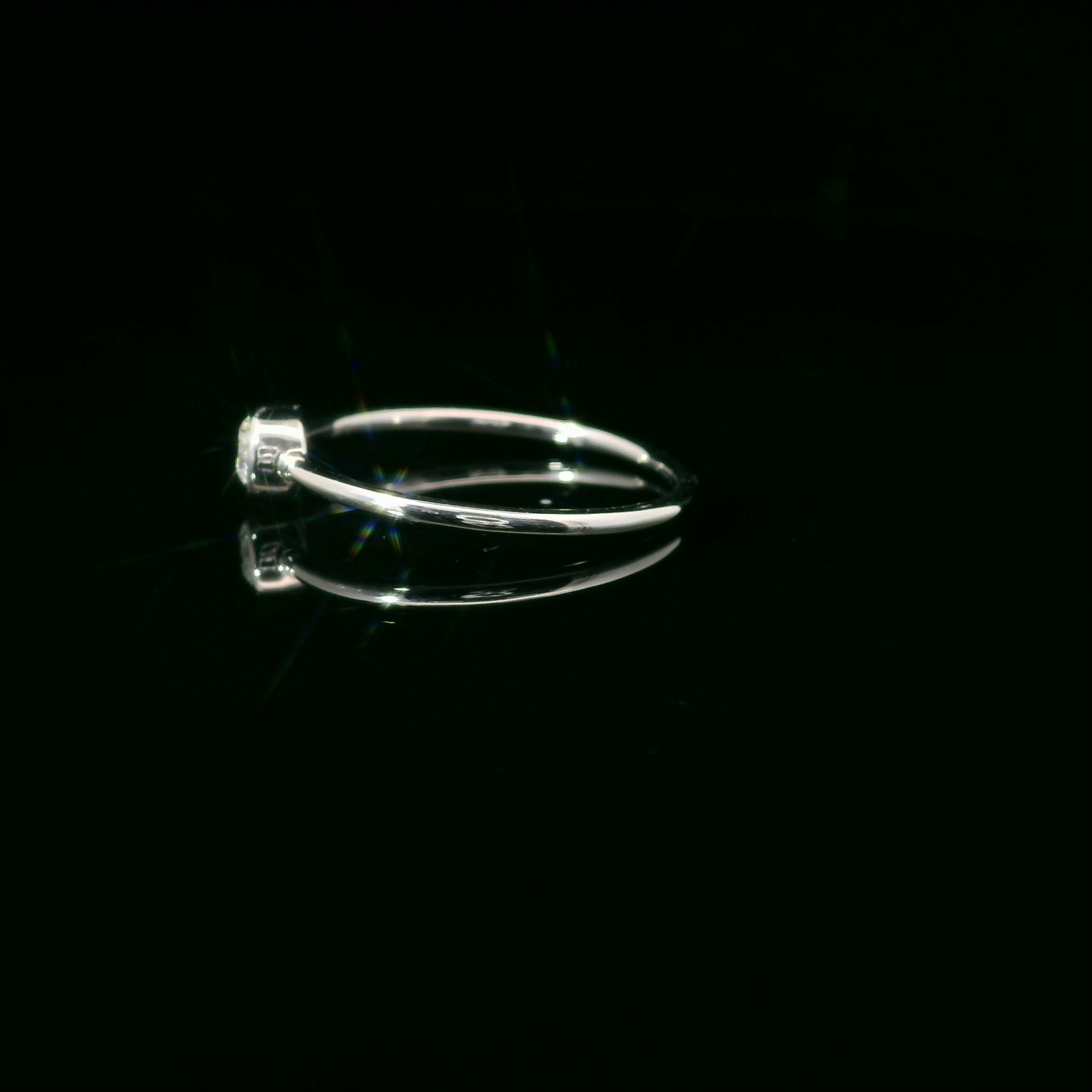 0.20ct Lab-Grown Round-Cut Diamond Ring in 14K Gold