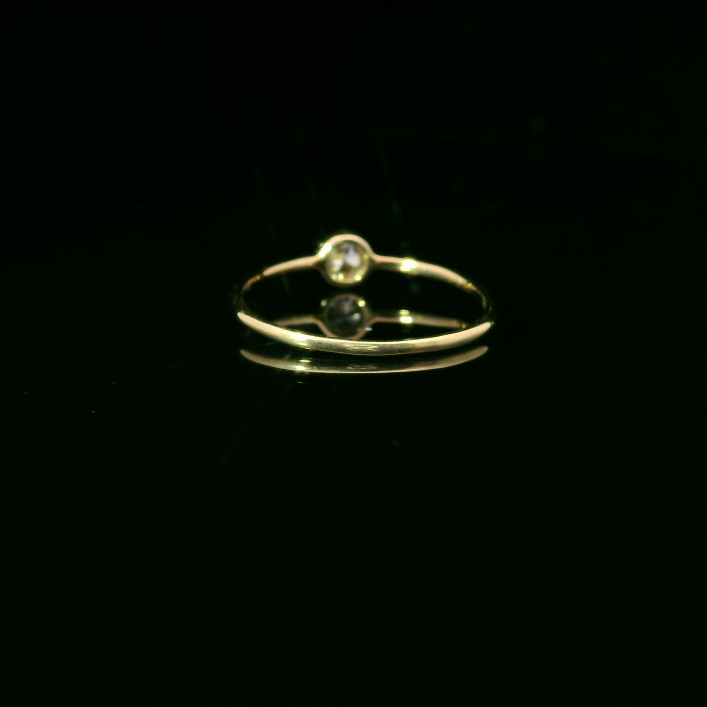 0.20ct Lab-Grown Round-Cut Diamond Ring in 14K Gold