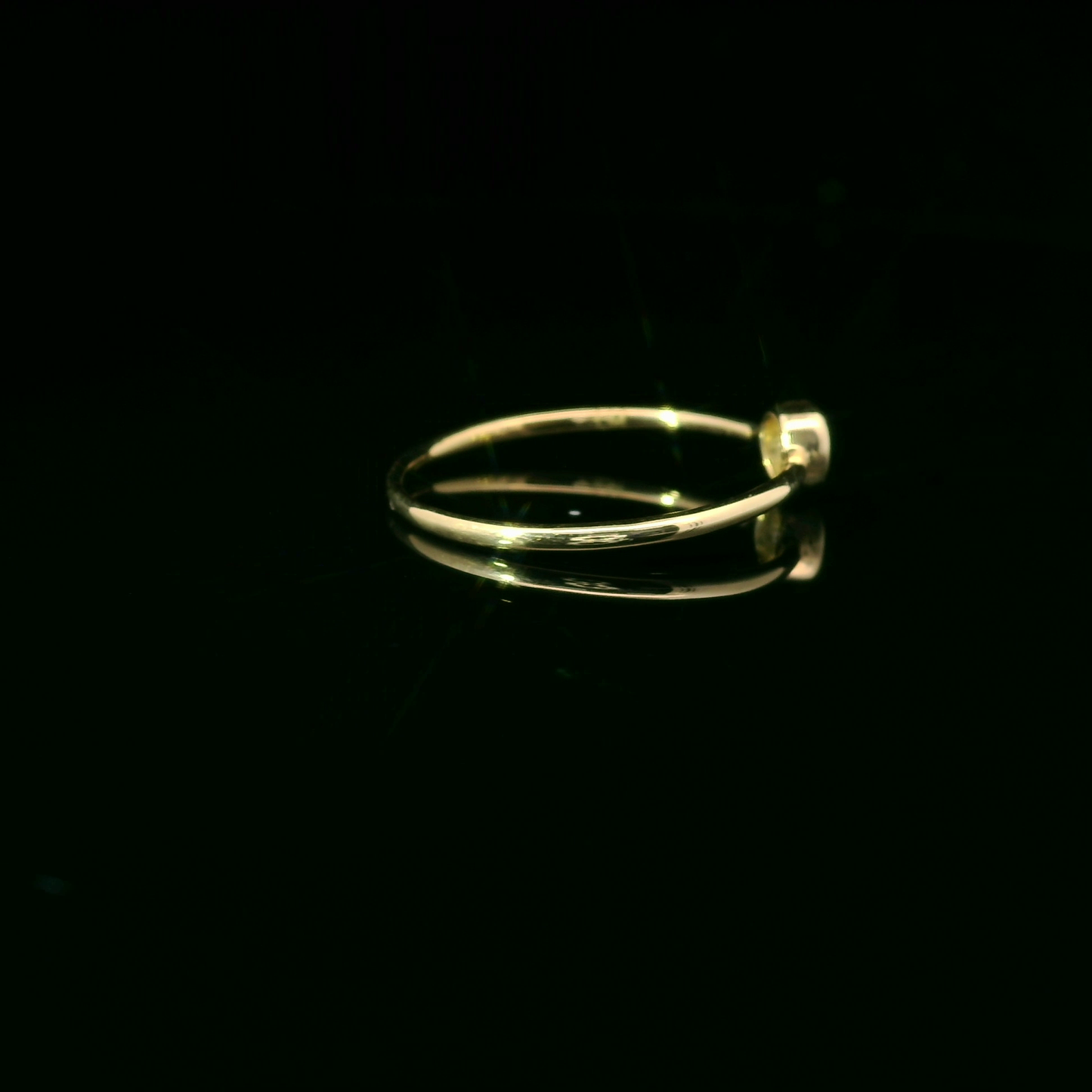 0.20ct Lab-Grown Round-Cut Diamond Ring in 14K Gold