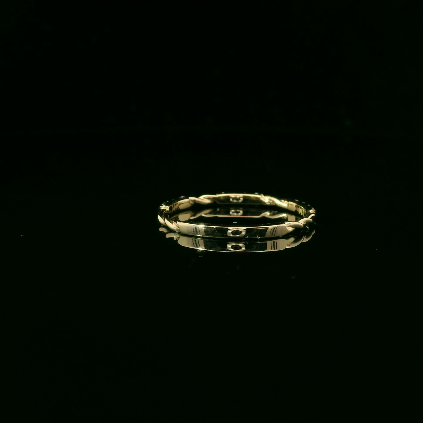 0.15ct Lab-Grown Diamond Wedding Band in 14K Gold