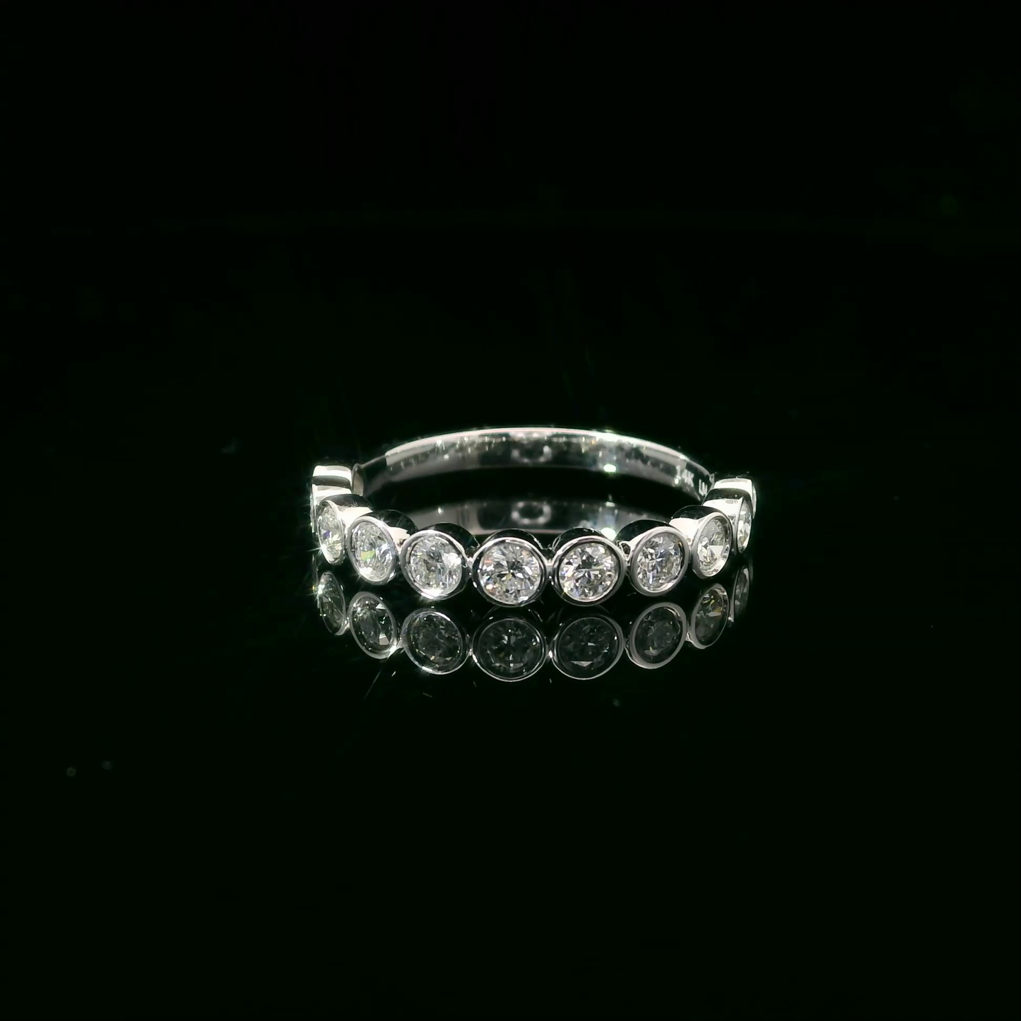 0.60ct Lab-Grown Round-Cut Diamond Ring in 14K Gold