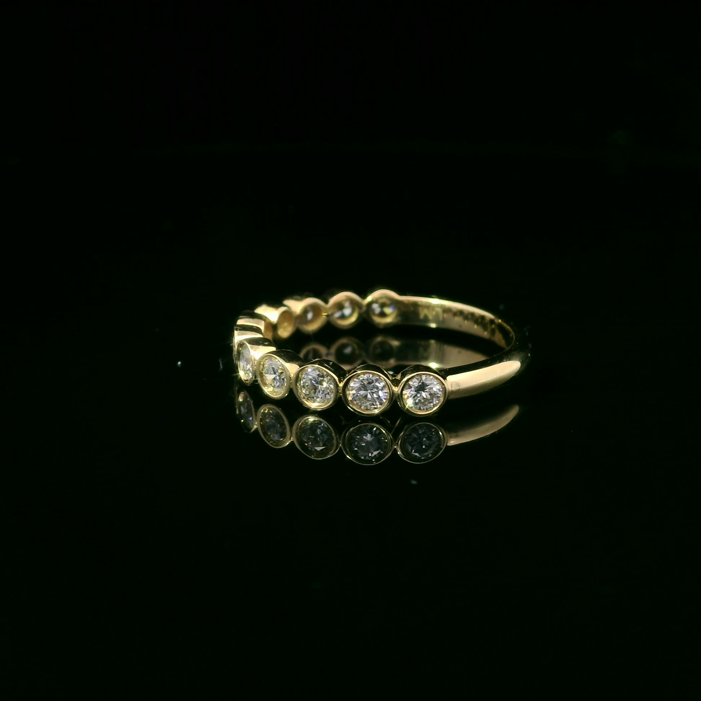 0.60ct Lab-Grown Round-Cut Diamond Ring in 14K Gold