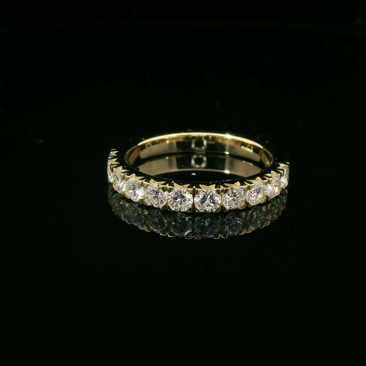 1.00ct Lab-Grown Diamond Wedding Band in 14K Yellow Gold