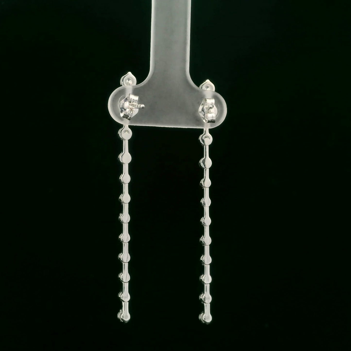 Elegant Diamond Drop Earrings
