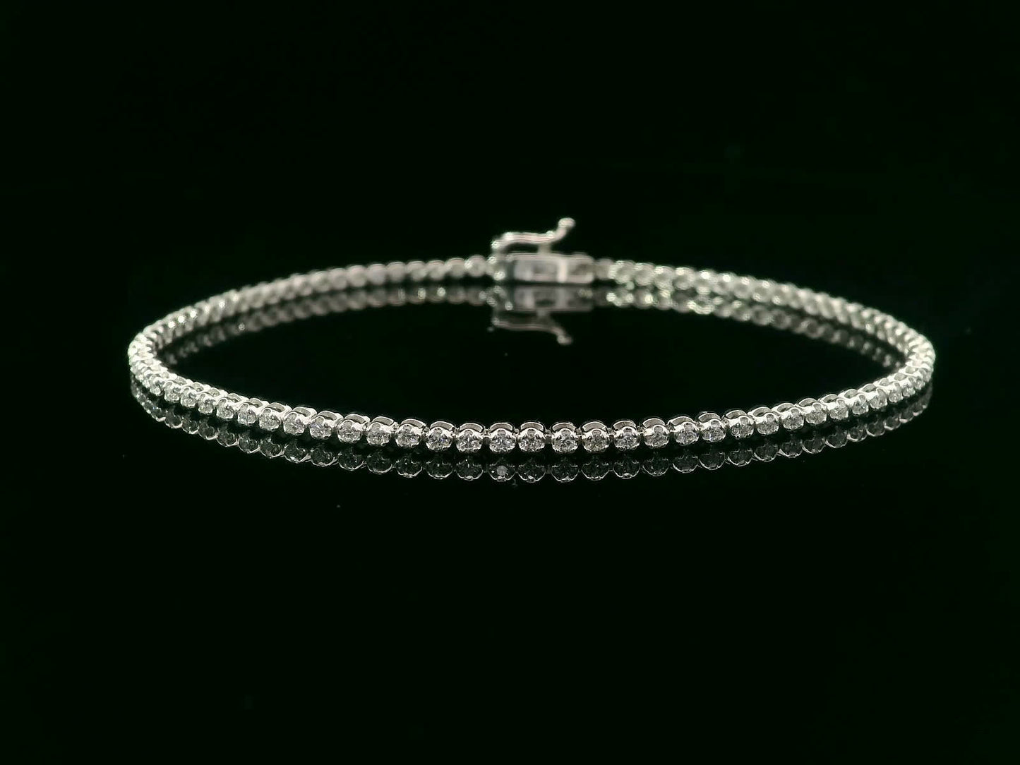 Elegant Diamond Tennis Bracelet