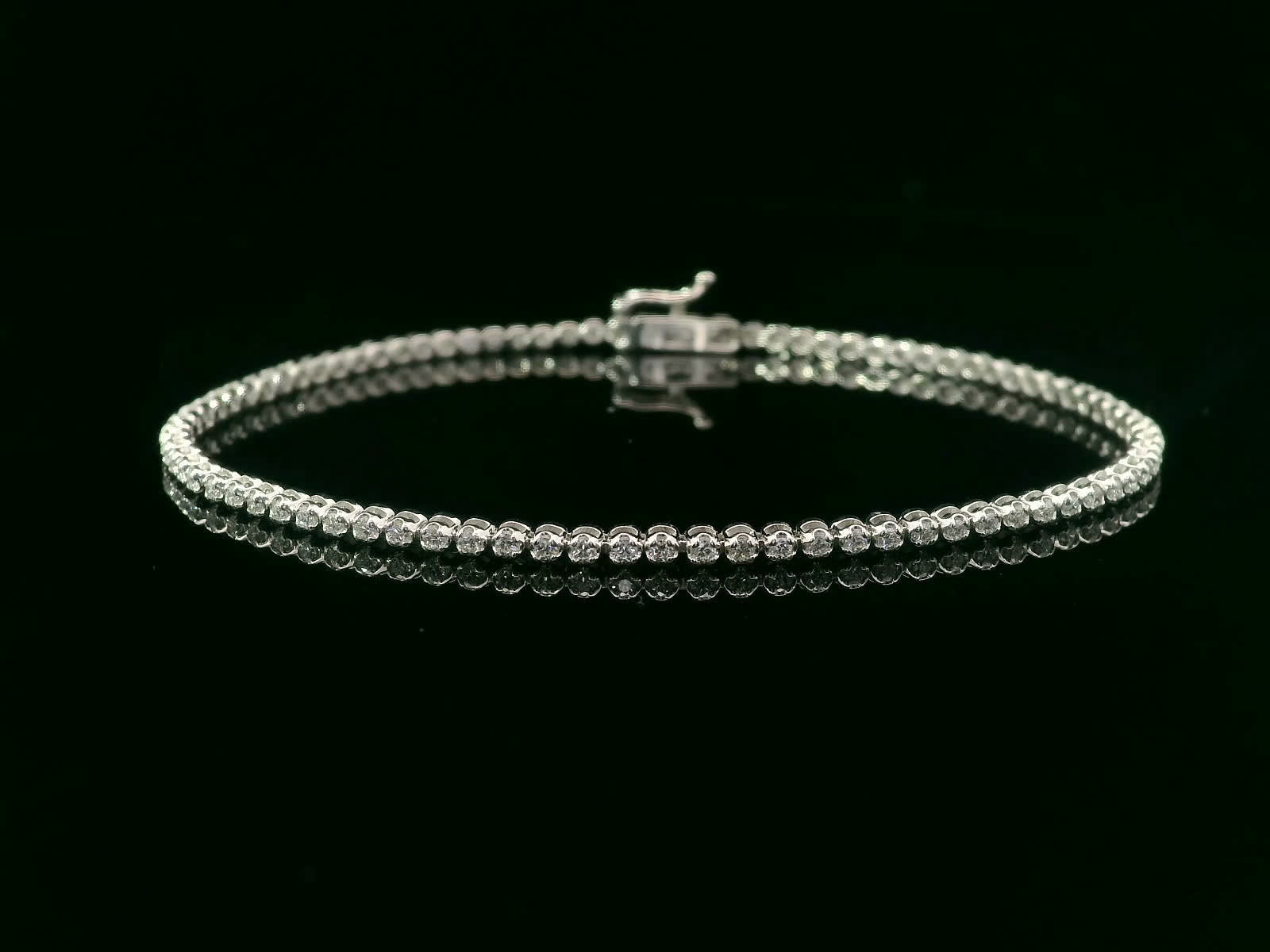 Elegant Diamond Tennis Bracelet