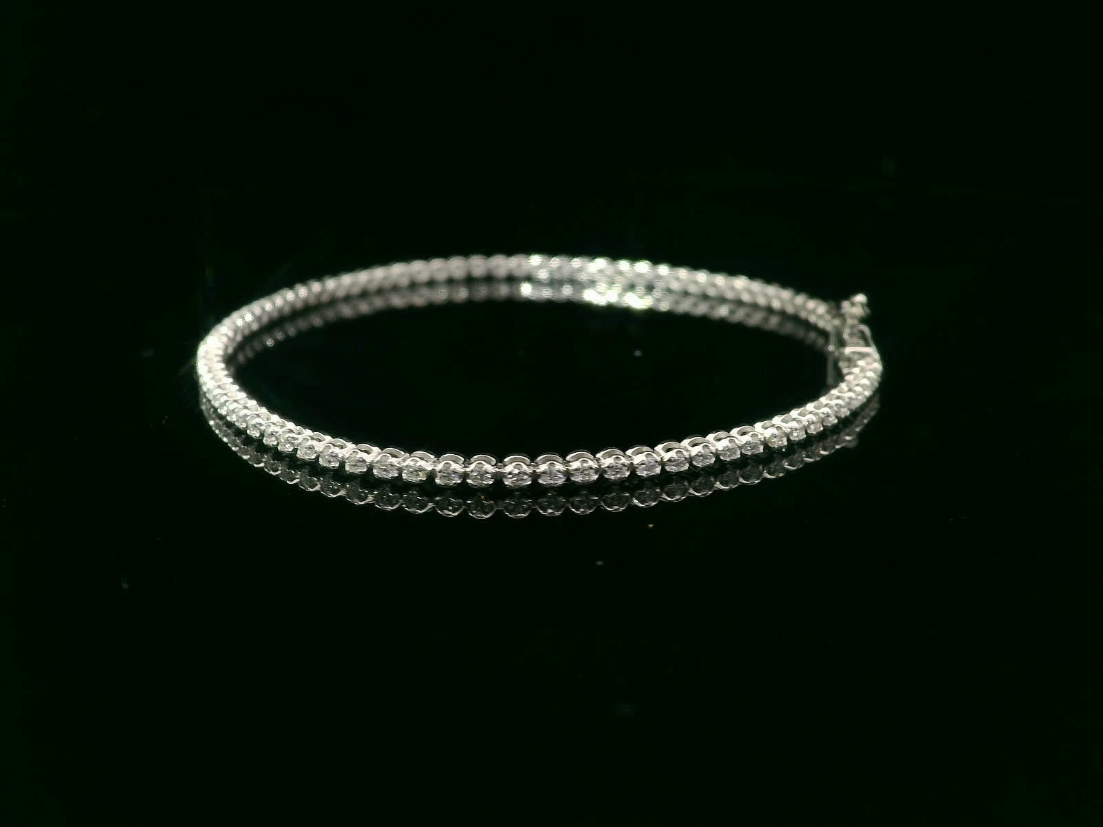 Elegant Diamond Tennis Bracelet