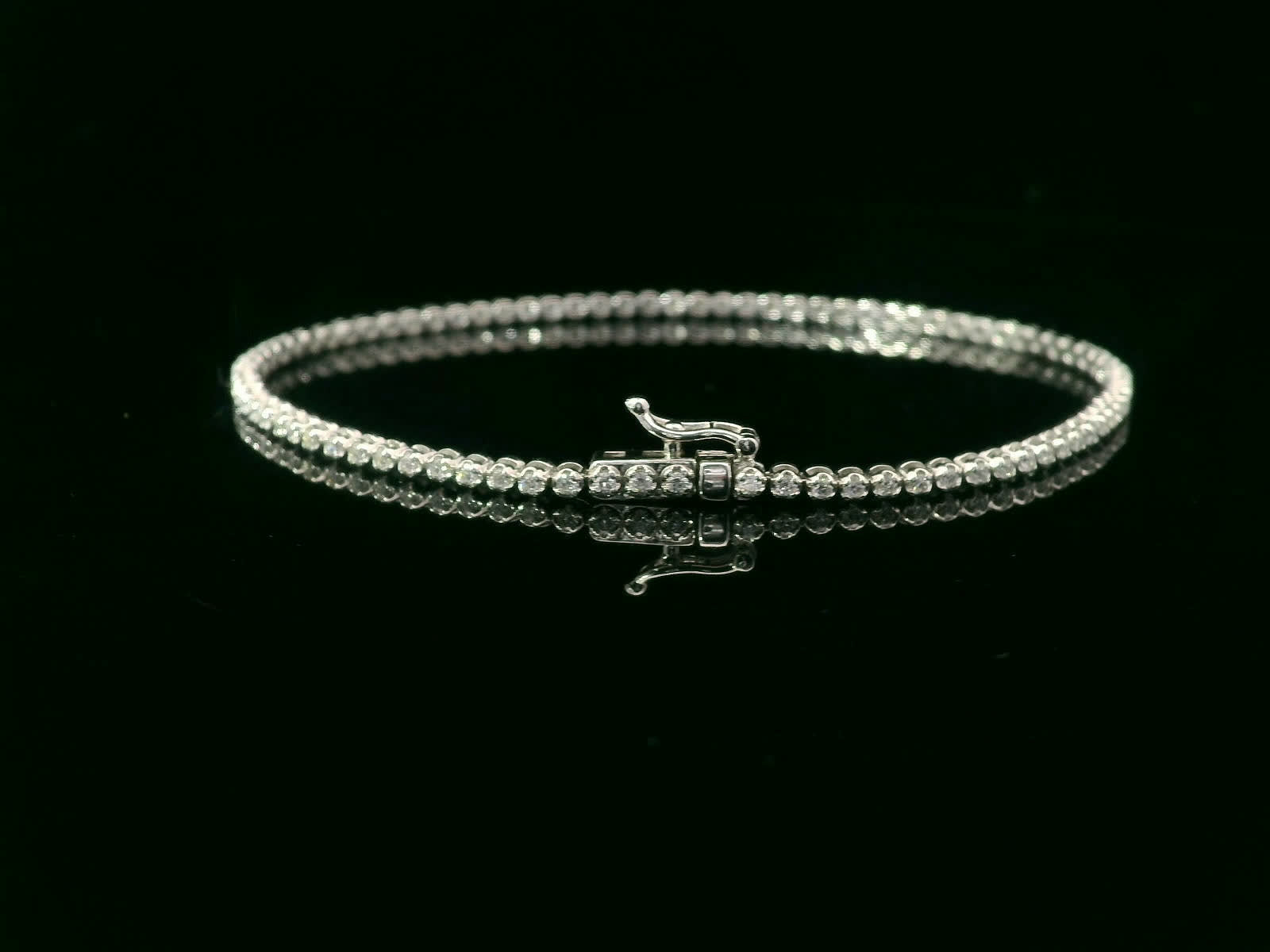 Elegant Diamond Tennis Bracelet