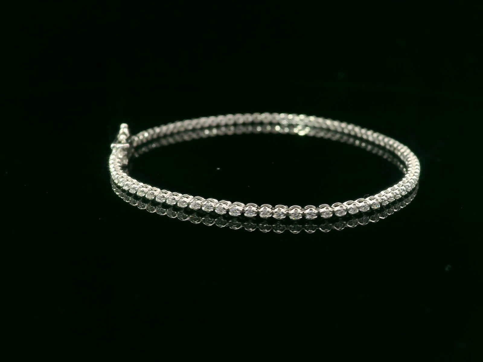 Elegant Diamond Tennis Bracelet