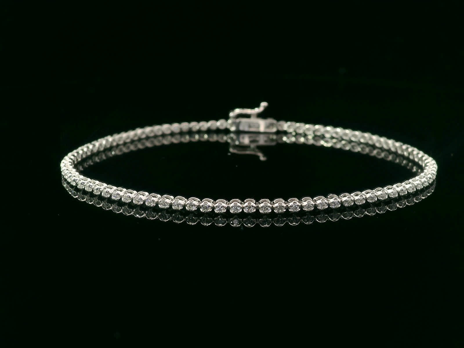 Elegant Diamond Tennis Bracelet