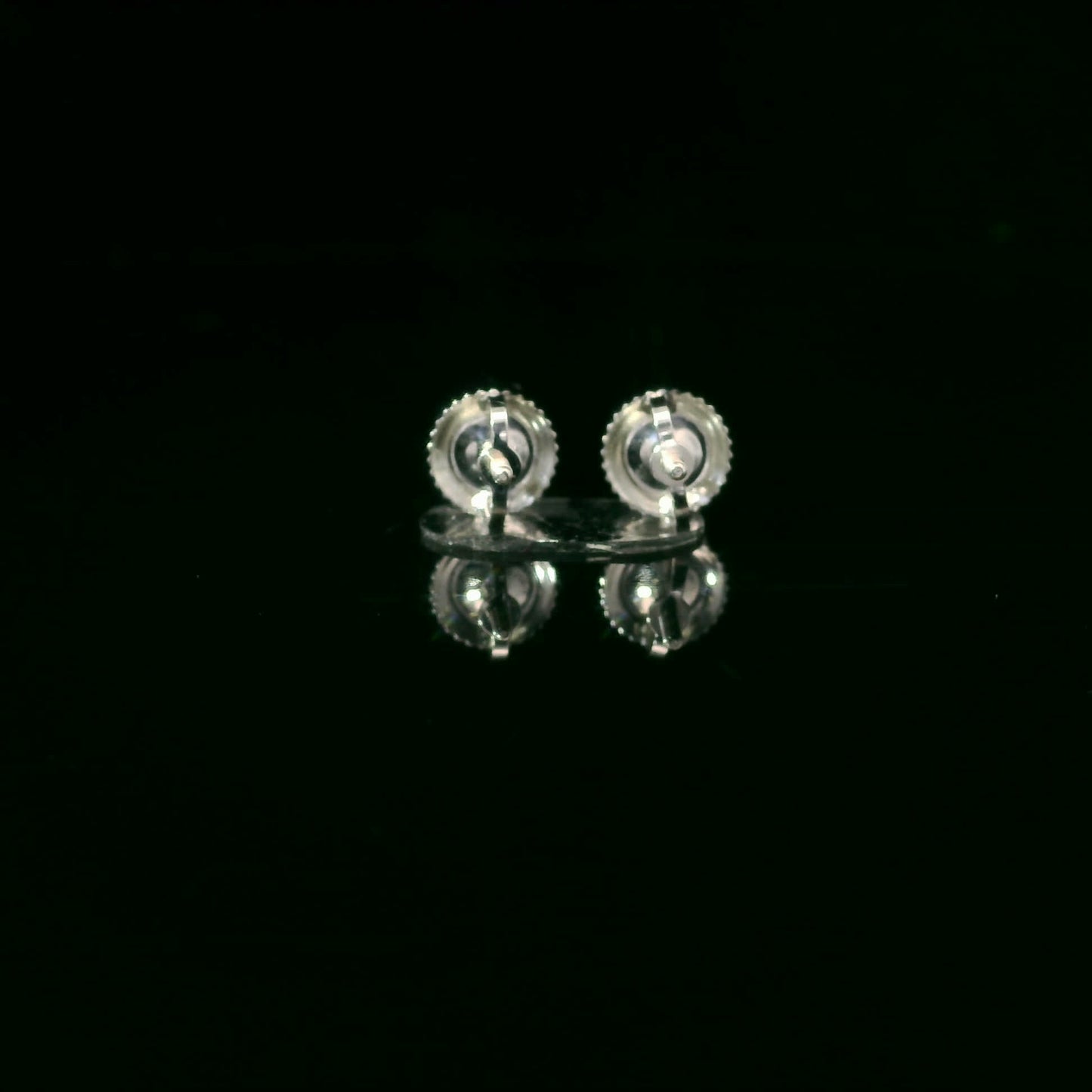 Round Cut Stud Diamond Earrings 14K Gold 0.75 Carat