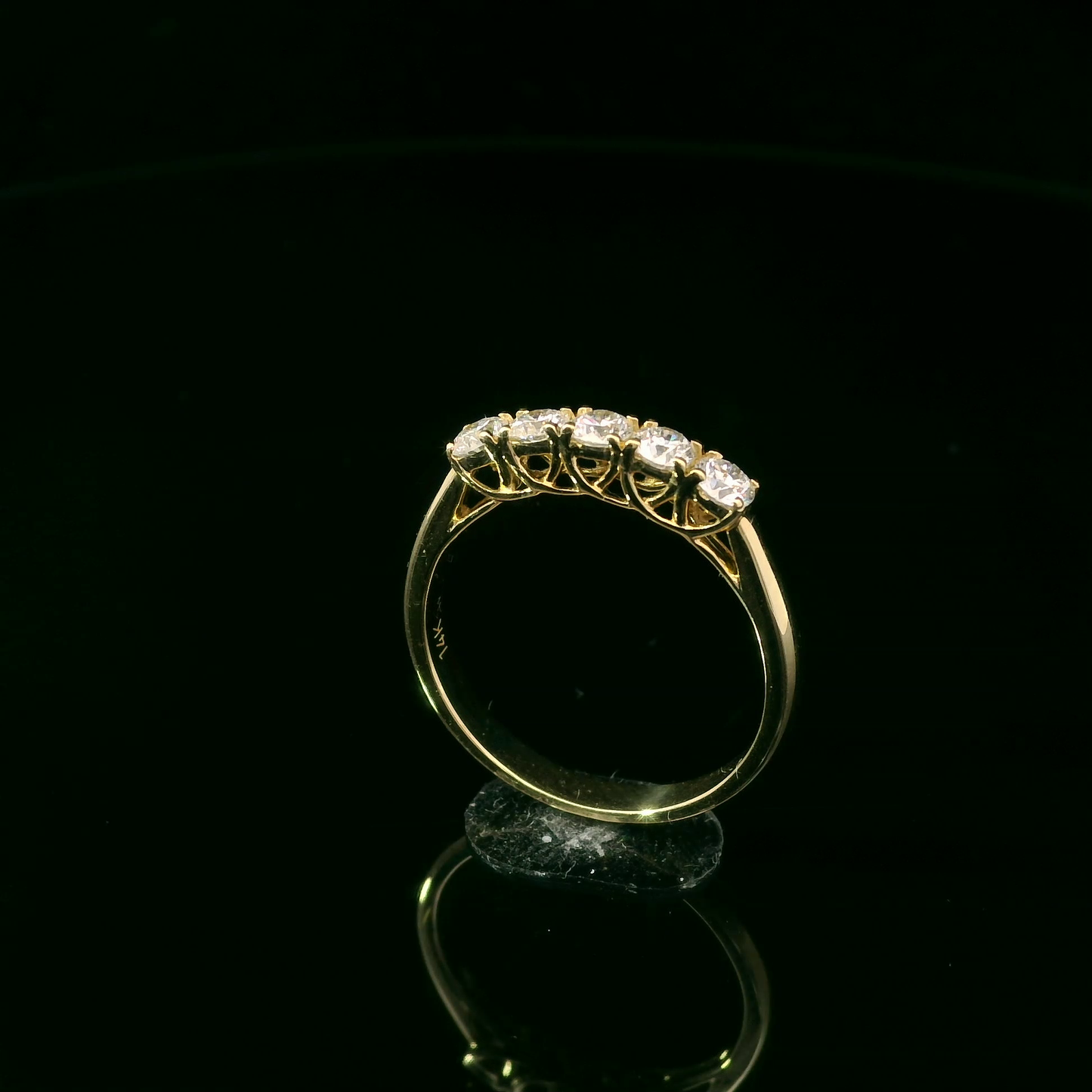 0.50ct Lab-Grown Diamond Anniversary Band in 14K Gold