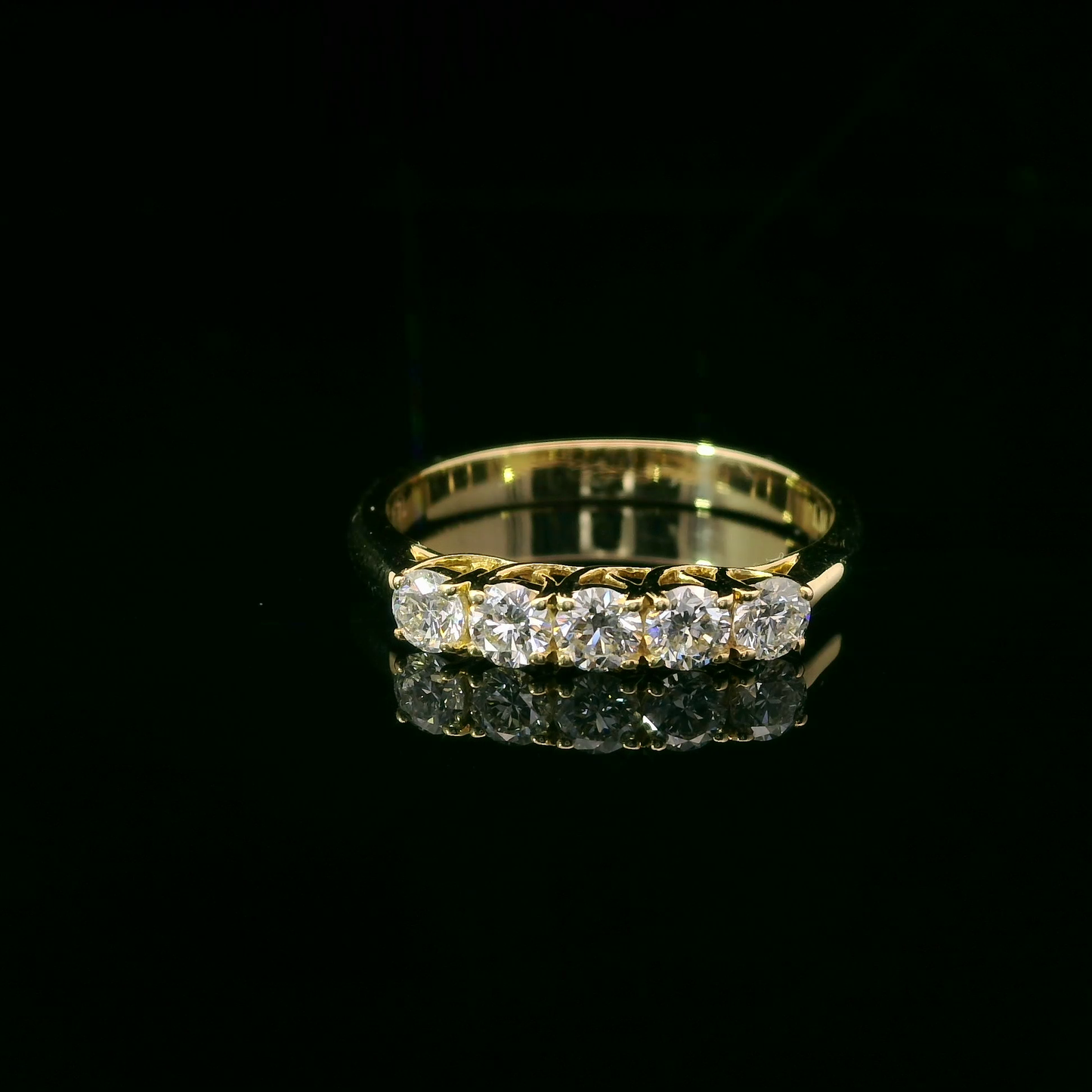 0.50ct Lab-Grown Diamond Anniversary Band in 14K Gold